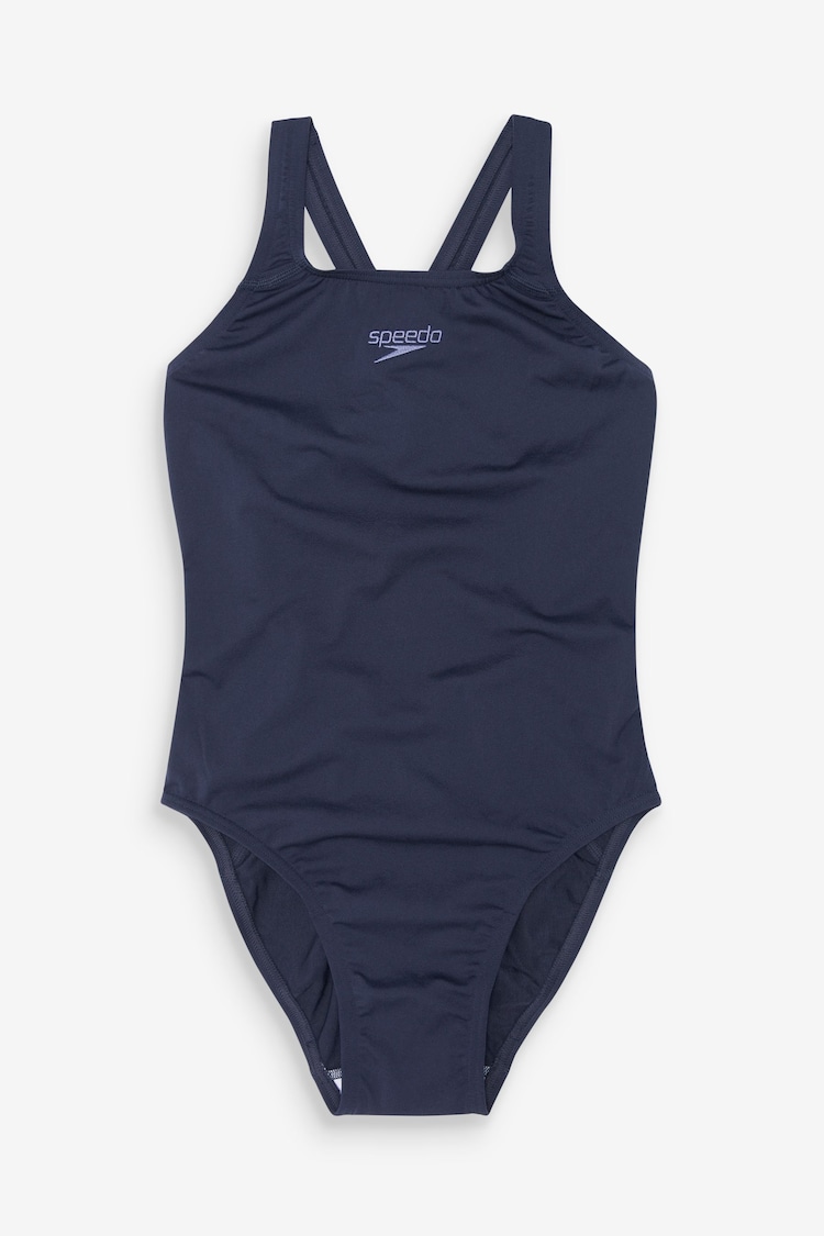 Speedo Navy Endurance+ Medalist Swimsuit - Image 1 of 1