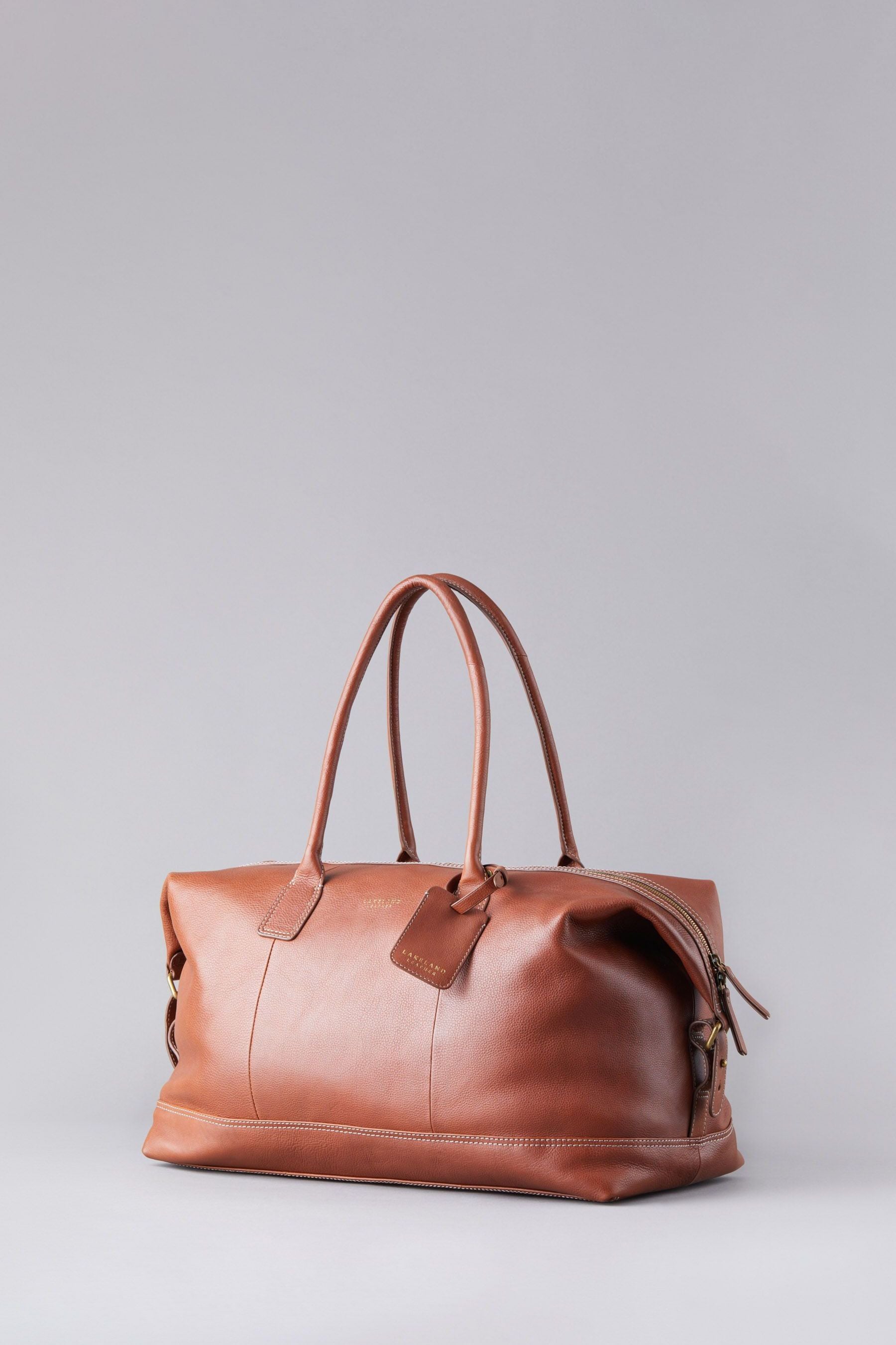 Buy Lakeland Leather Natural Torver Leather Holdall from the Next UK
