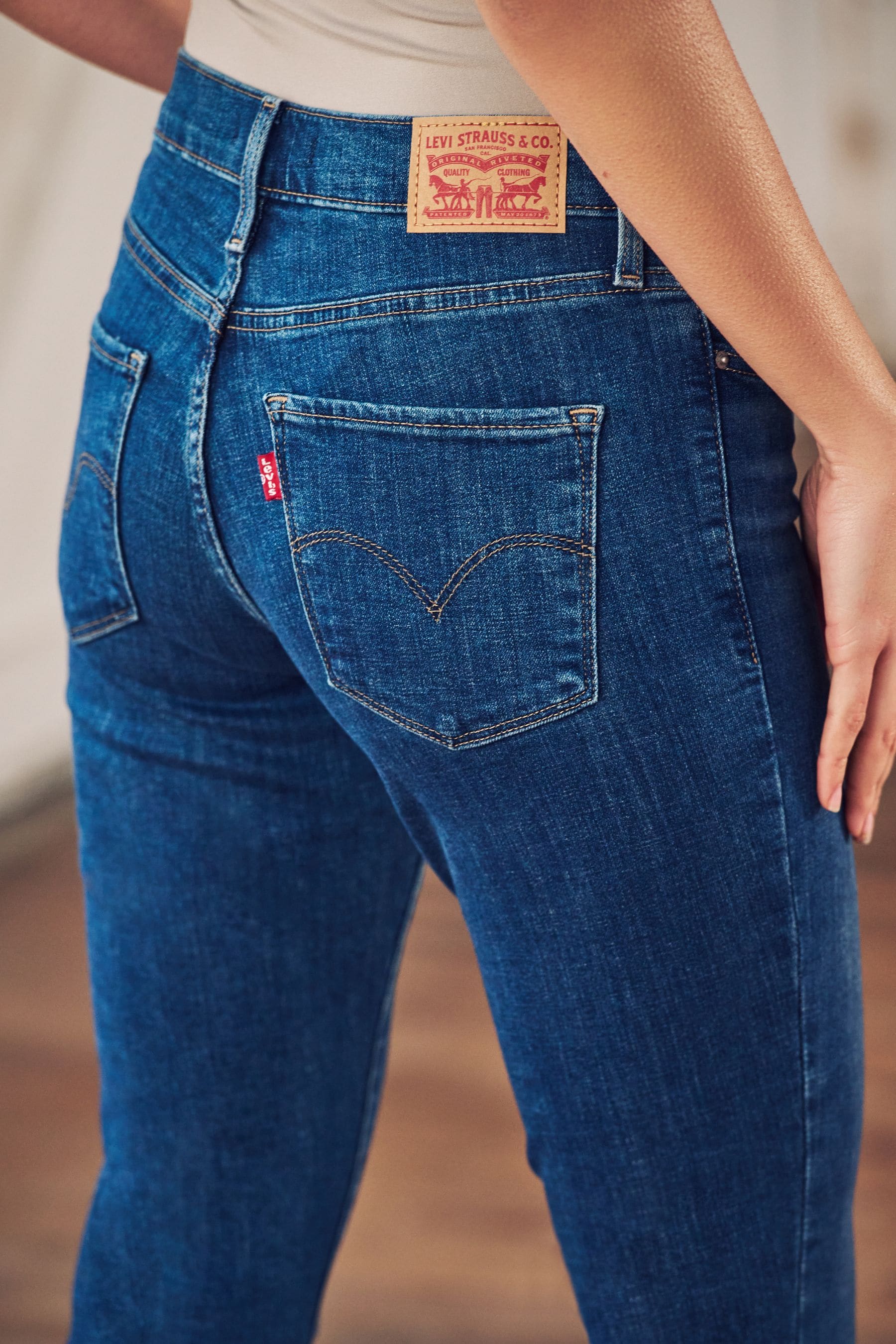 Buy Levi's® Lapis Gallop 311 Shaping Skinny Jeans from the Next UK ...
