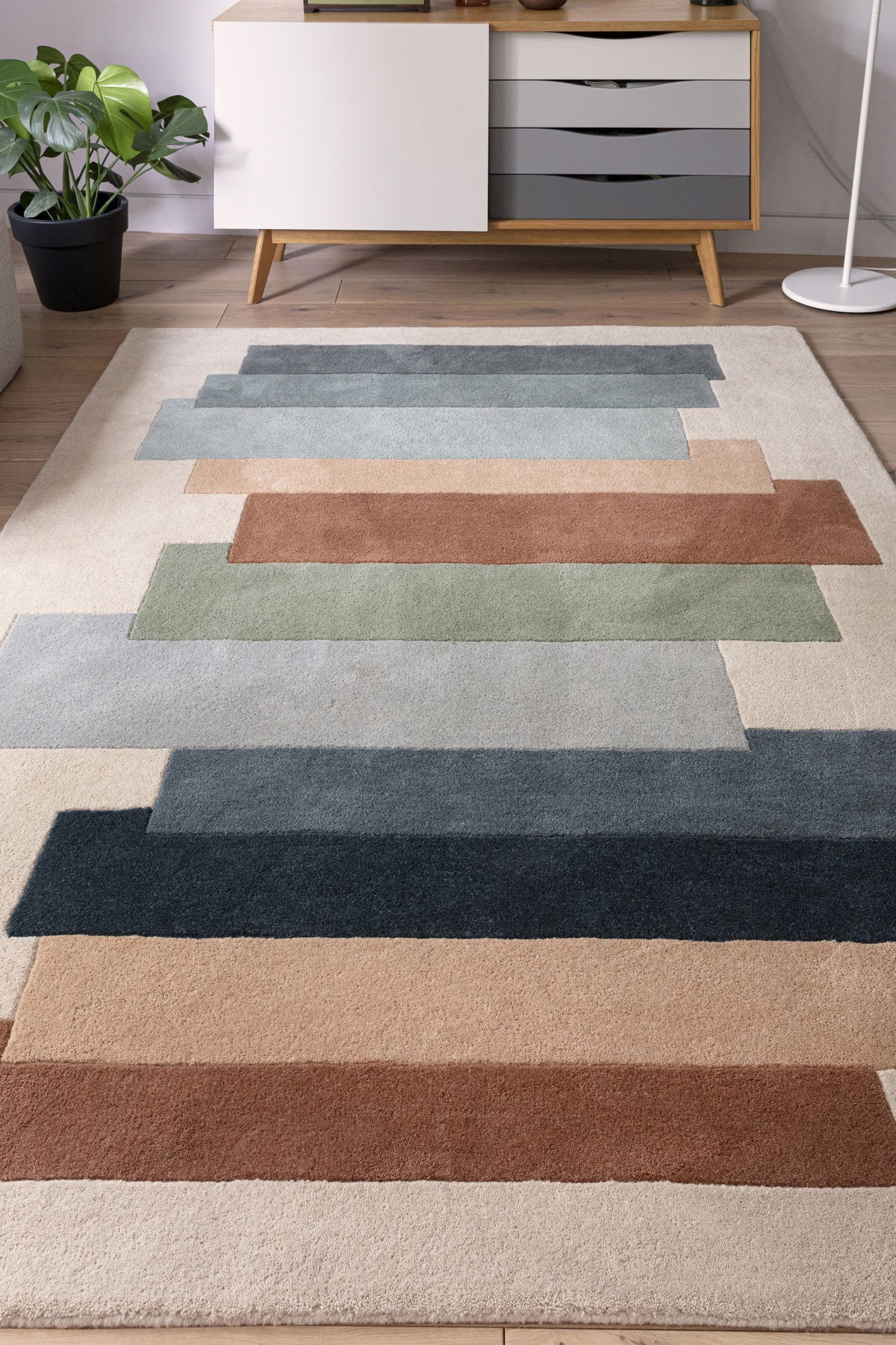 Buy Asiatic Rugs Cream Reef Stacks Rug from the Next UK online shop