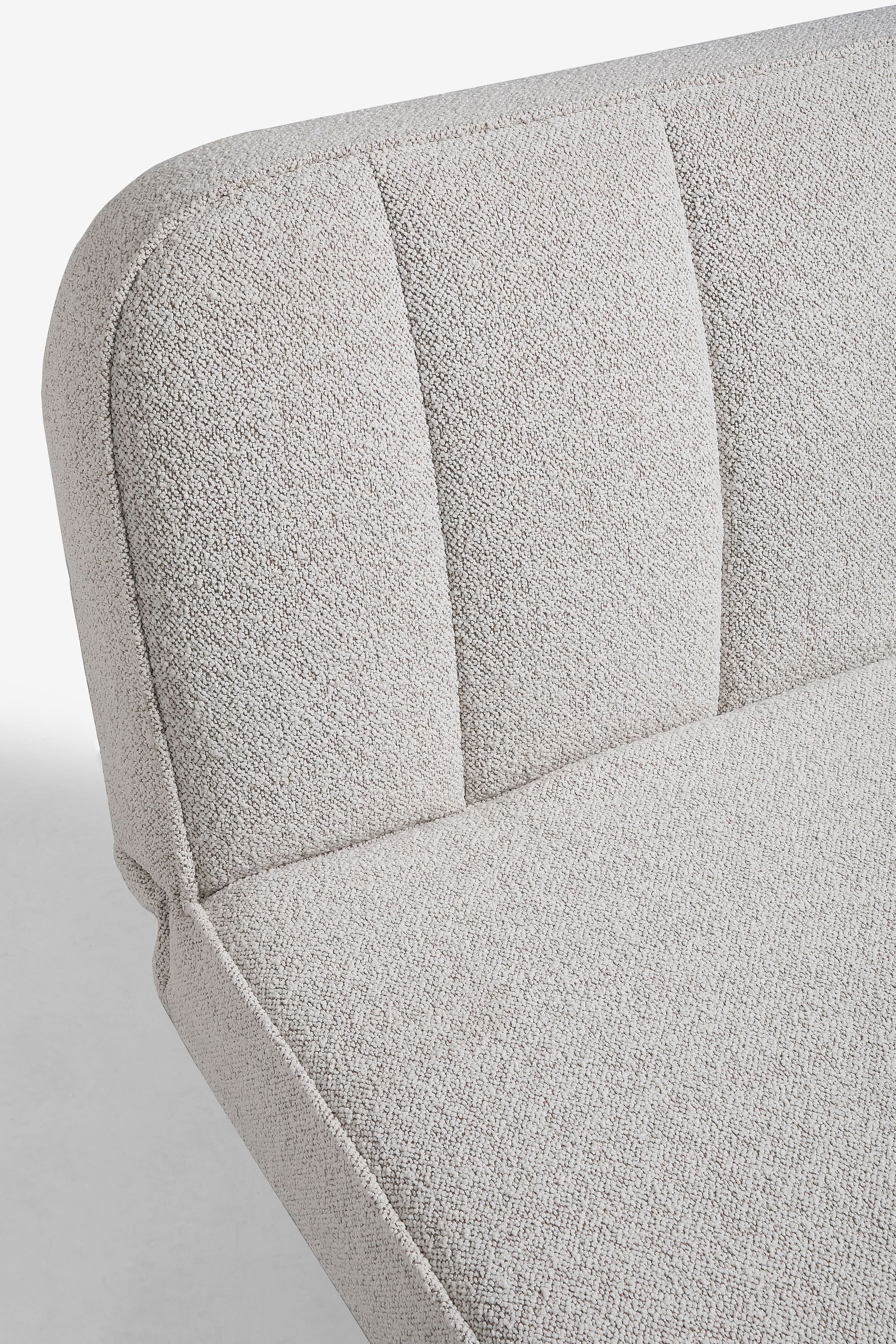 Buy Casual Boucle Light Natural Stella Click Clack Sofa Bed from the