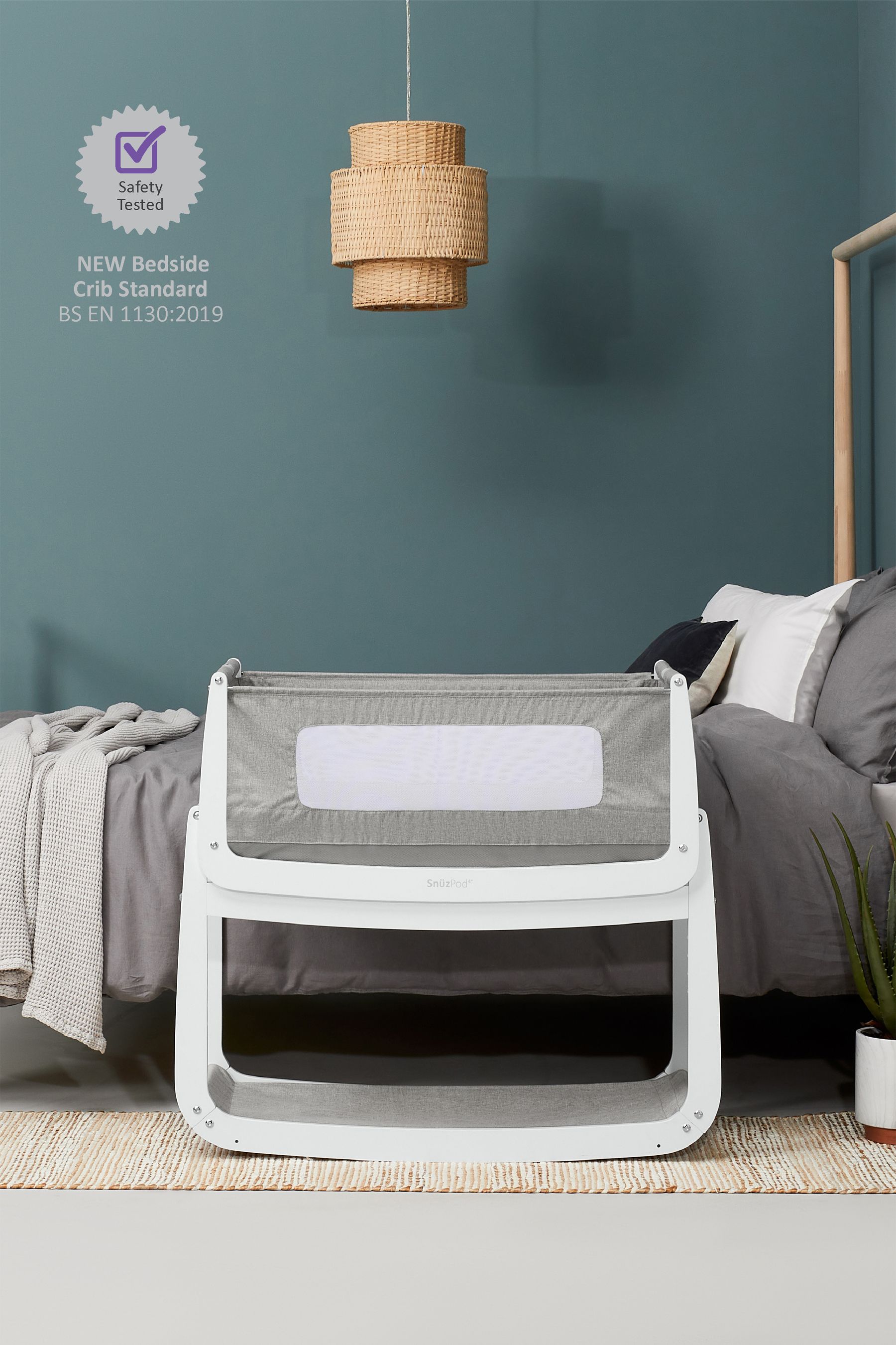 Buy Snuz White SnuzPod4 Bedside Crib 4 Piece Bundle from the Next UK