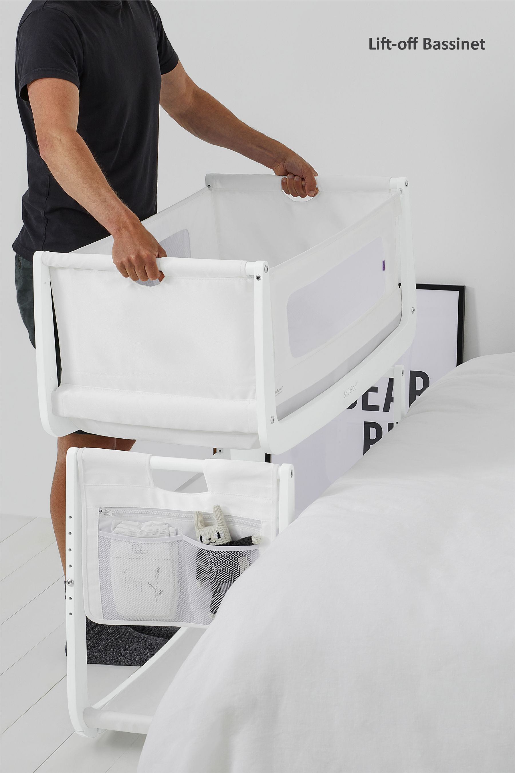 Buy Snuz White SnuzPod4 Bedside Crib 4 Piece Bundle from the Next UK