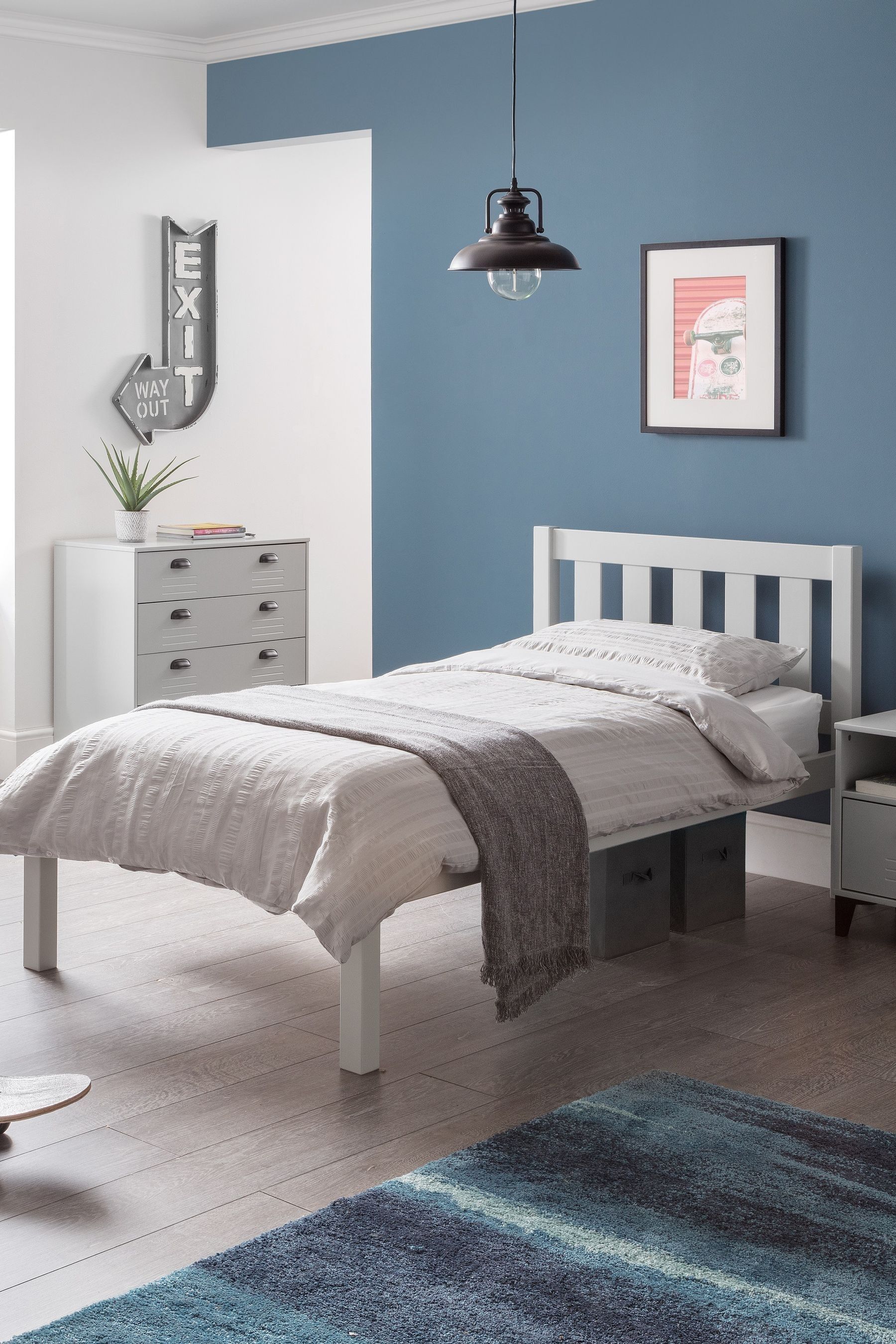 Buy Julian Bowen Grey Luna Surf Bed from the Next UK online shop