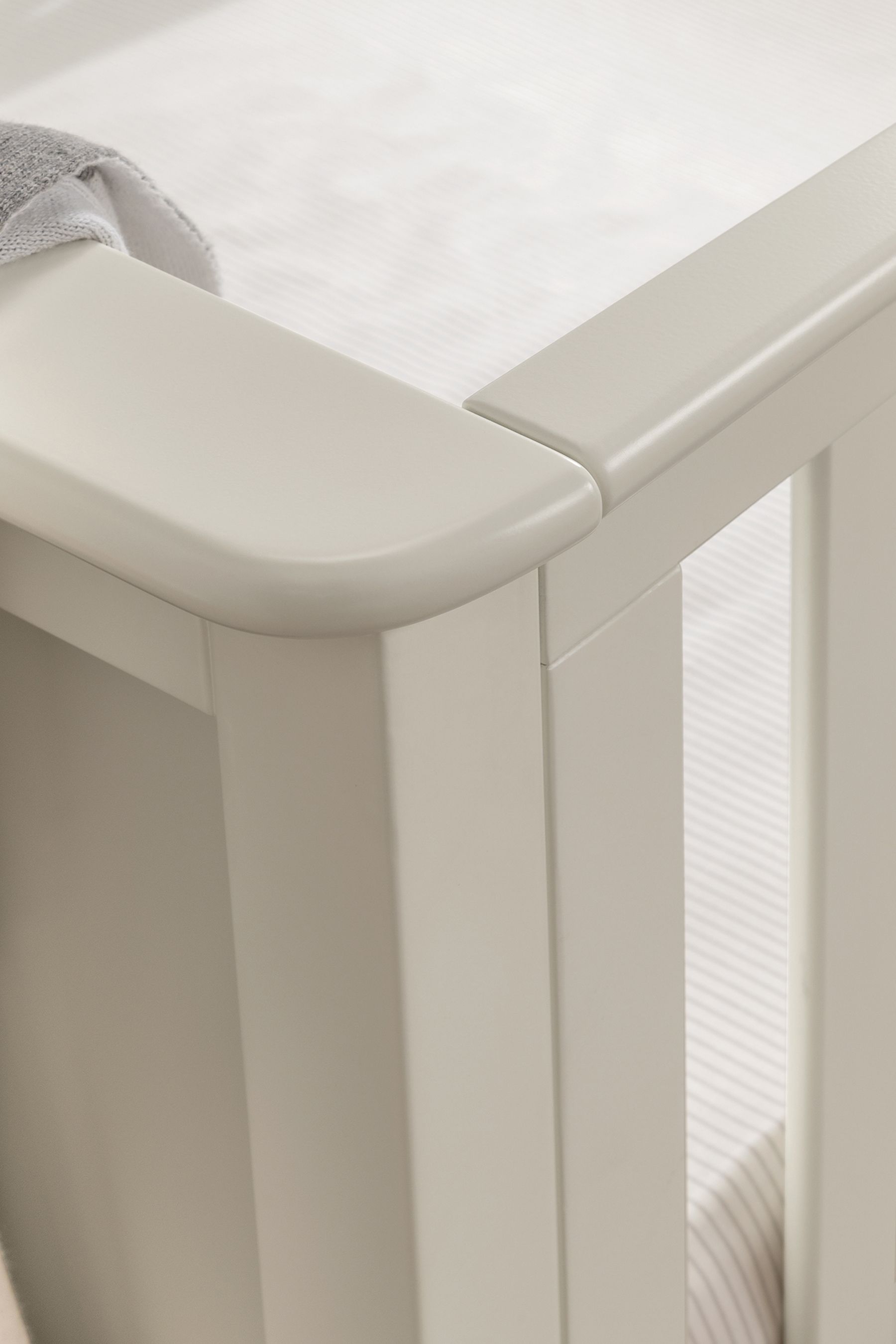 Buy Mamas & Papas White Oxford Cot Bed from Next Ireland