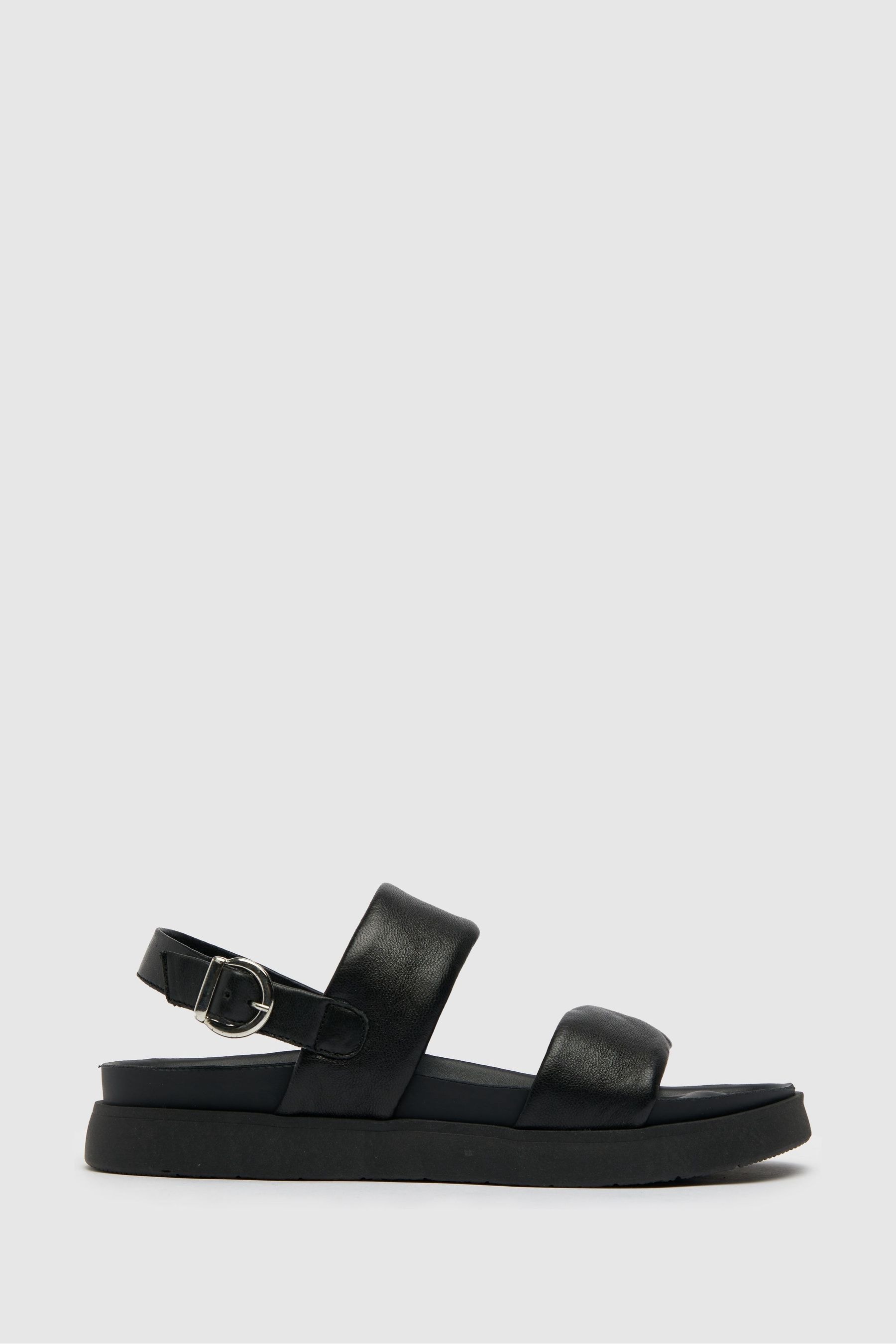 Buy Schuh Tasha Leather Double Band Sandals from the Next UK online shop