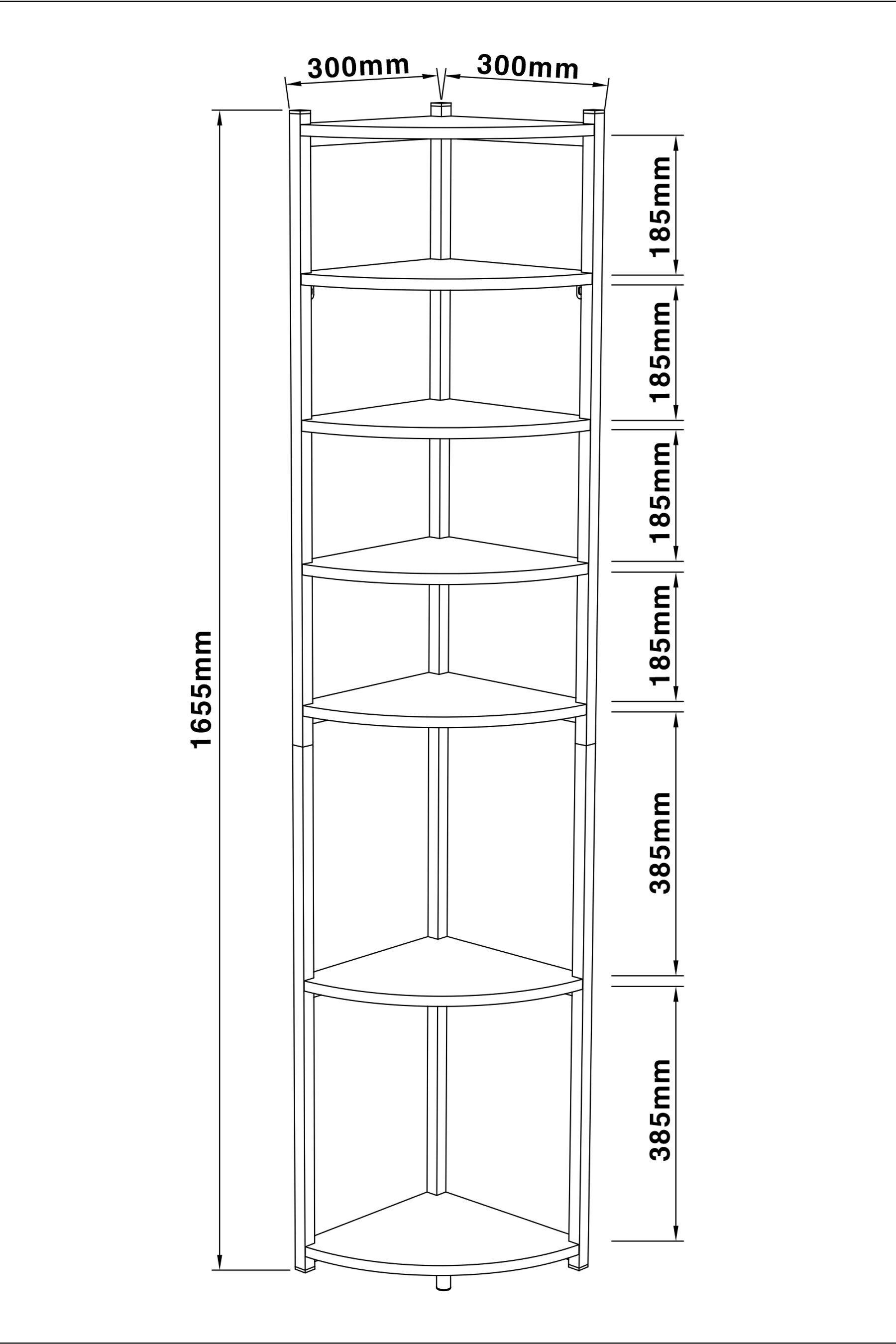 Buy Natural Bronx Chalk Malvern Corner Shelf Unit from Next Ireland