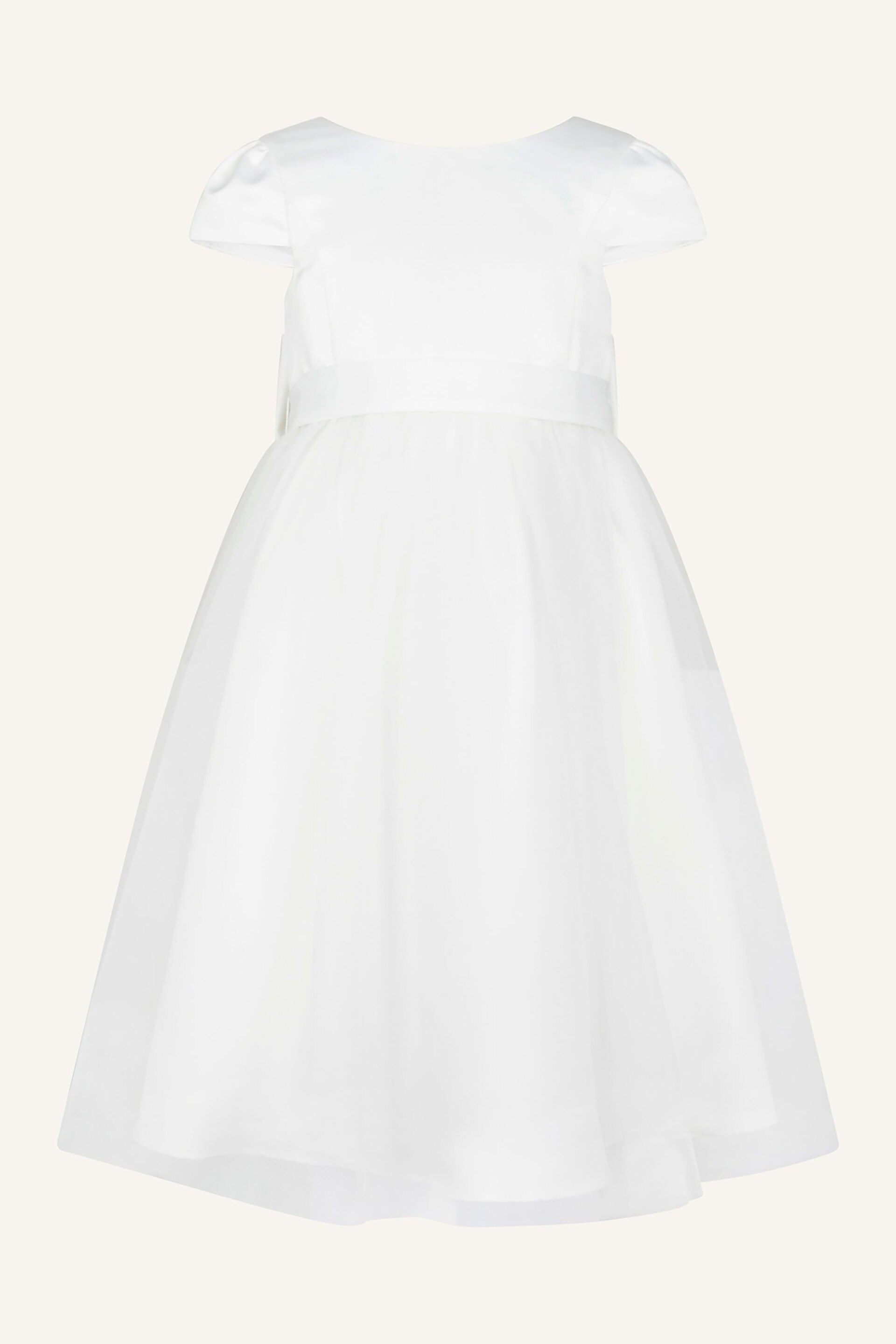 Monsoon White Tulle Bridesmaid Dress - Image 1 of 1