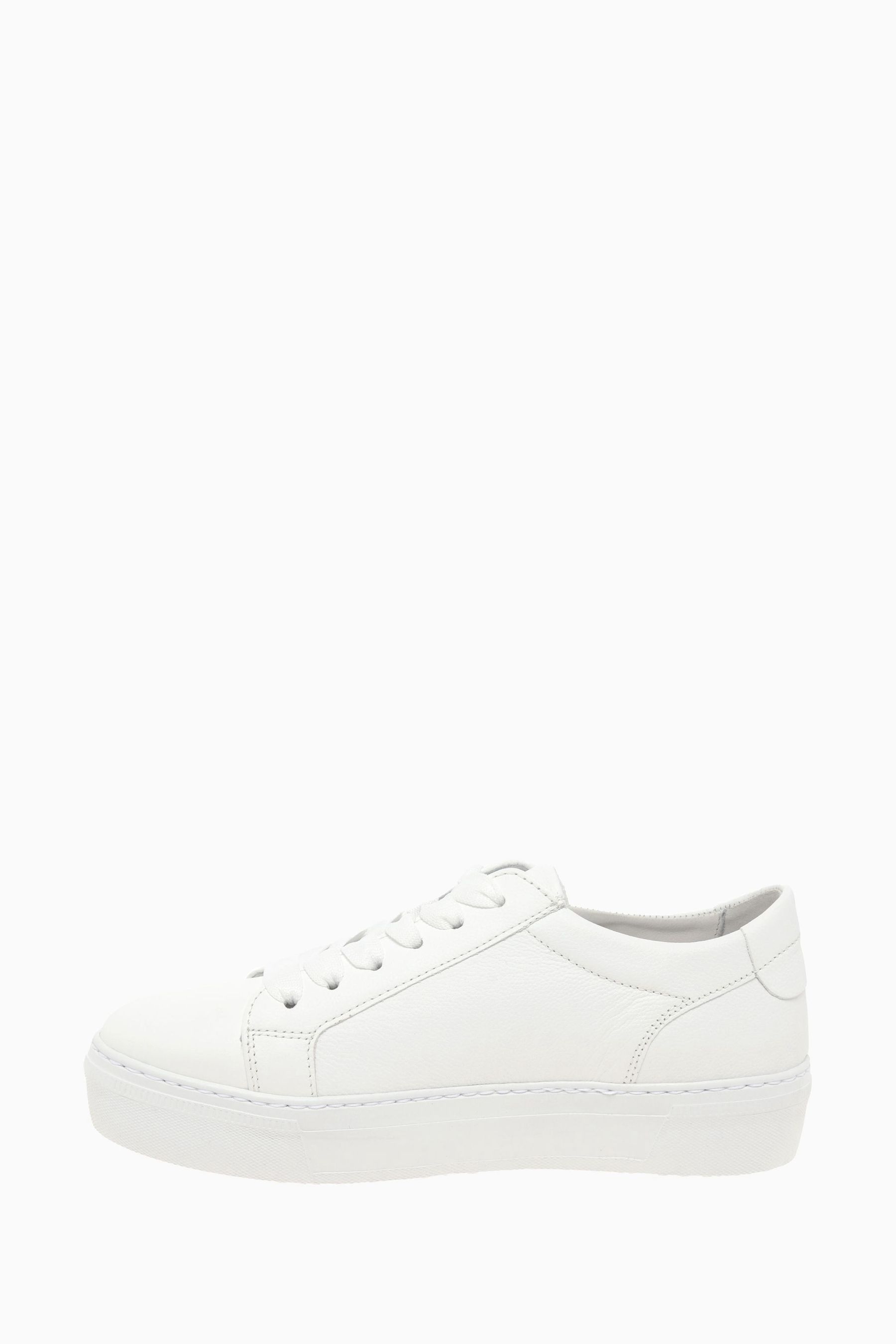 Buy Gabor White Michaela Leather Trainers from the Next UK online shop