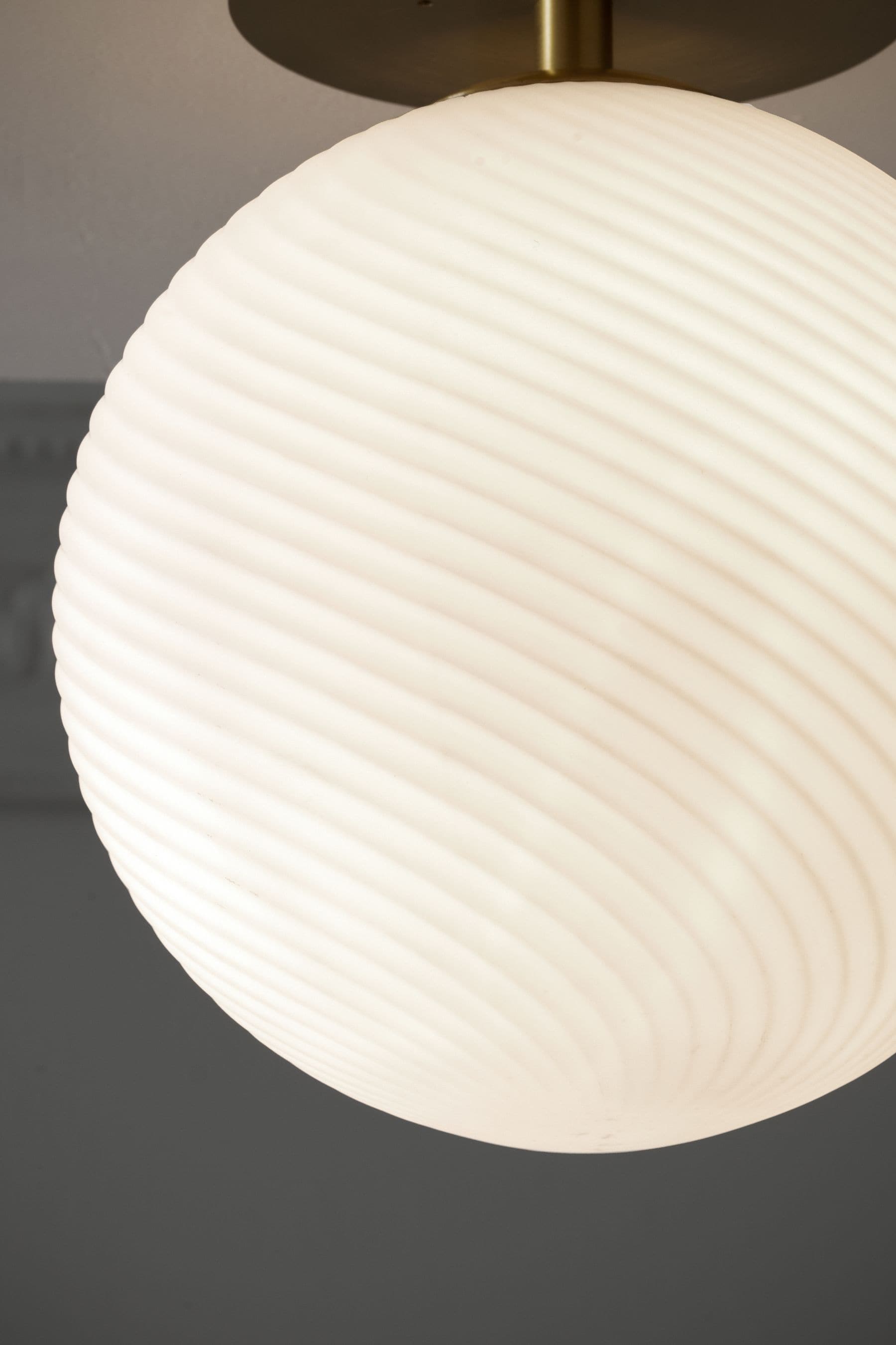 Buy Brass Bromma Flush Ceiling Light Also Suitable For Bathrooms from