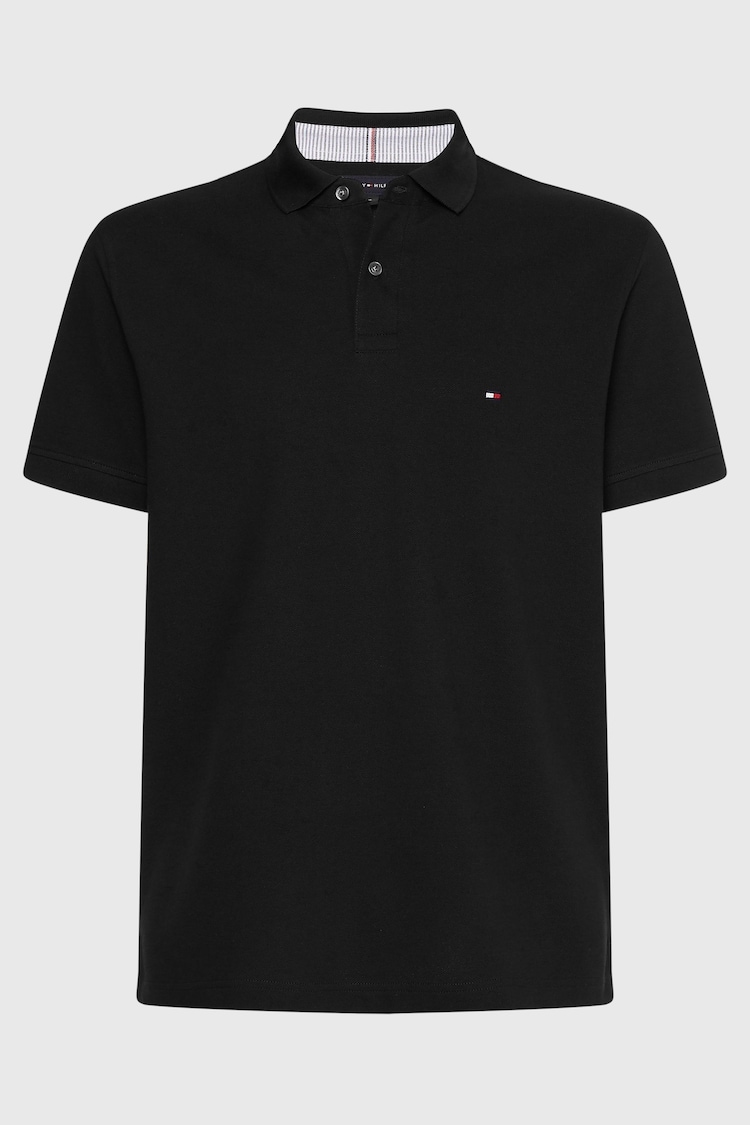 Tommy Hilfiger Black 1985 Regular Fit Polo Shirt - Image 1 of 1