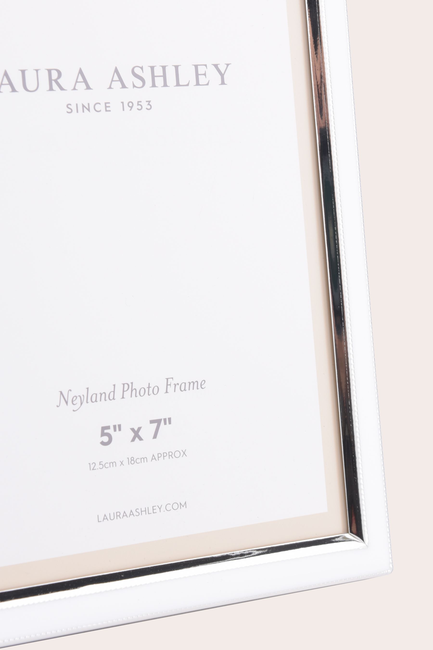 Buy Laura Ashley Silver Neyland Silver Plated Picture Frame from the