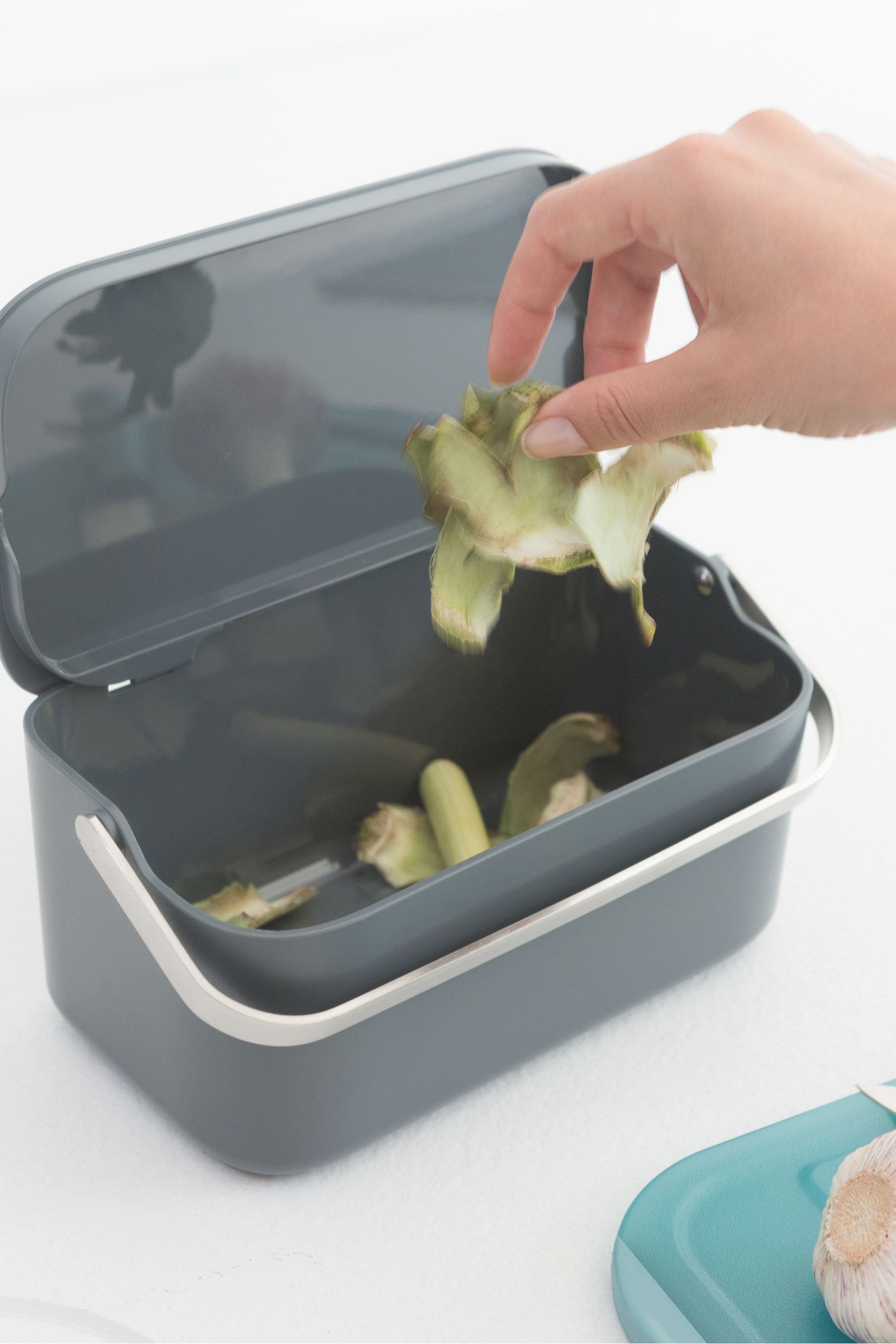 Buy Brabantia Grey 1.8L Food Waste Caddy from the Next UK online shop