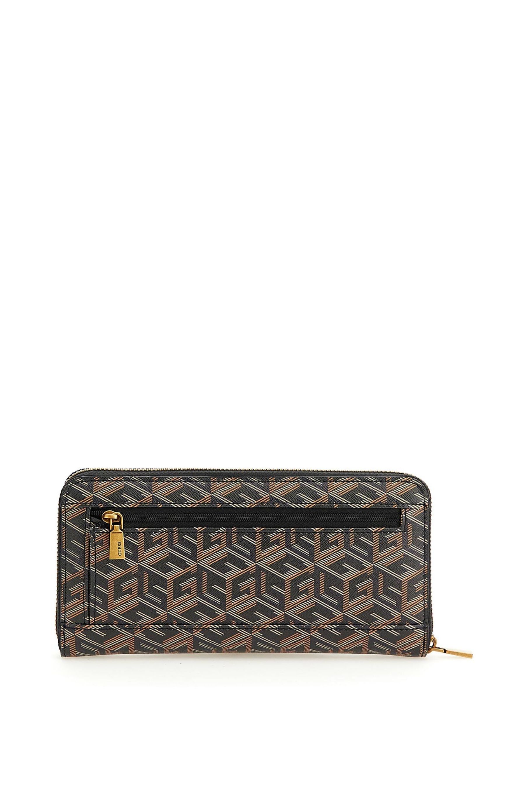 Buy Guess Large Laurel Black Zip Around Purse from the Next UK online shop