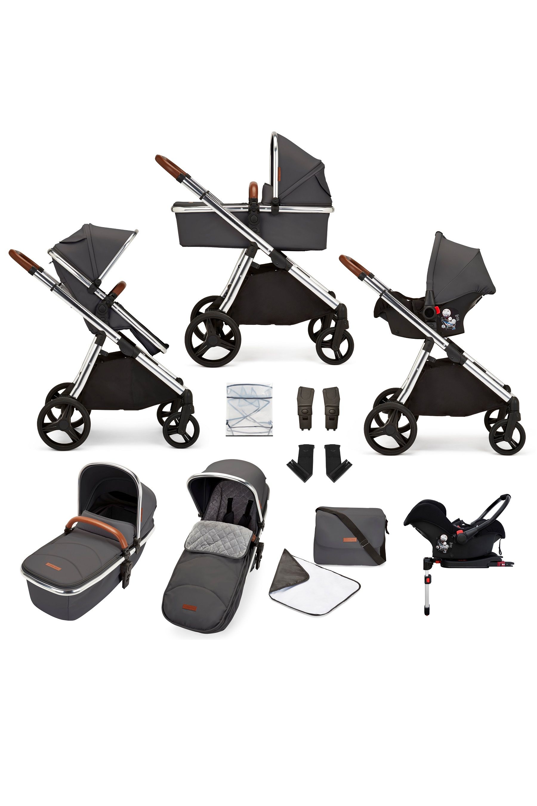 Buy Ickle Bubba Eclipse Travel System with Galaxy Car Seat and Isofix