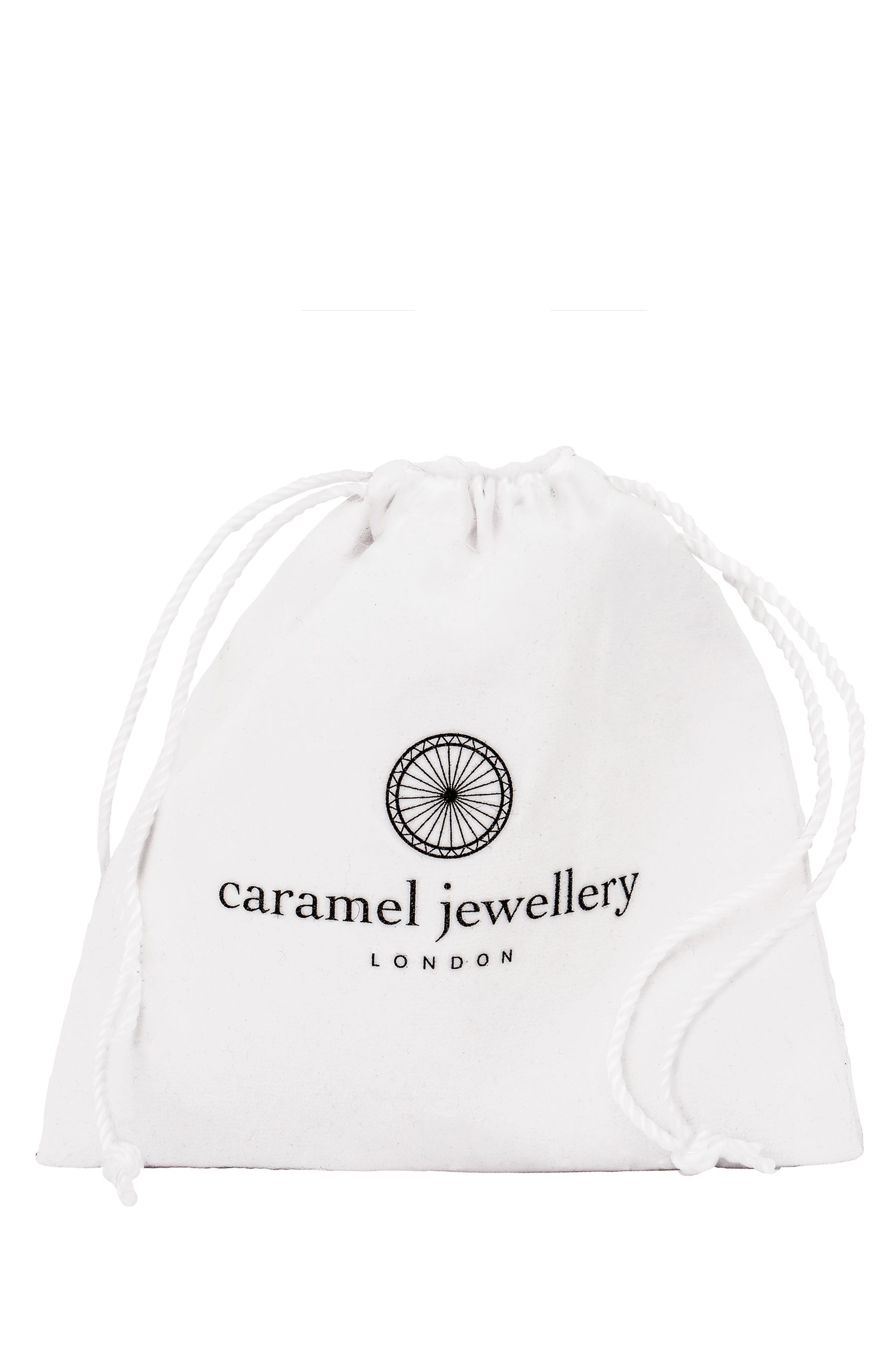 Buy Caramel Jewellery London Silver Tone Double Layer Sparkly Disc