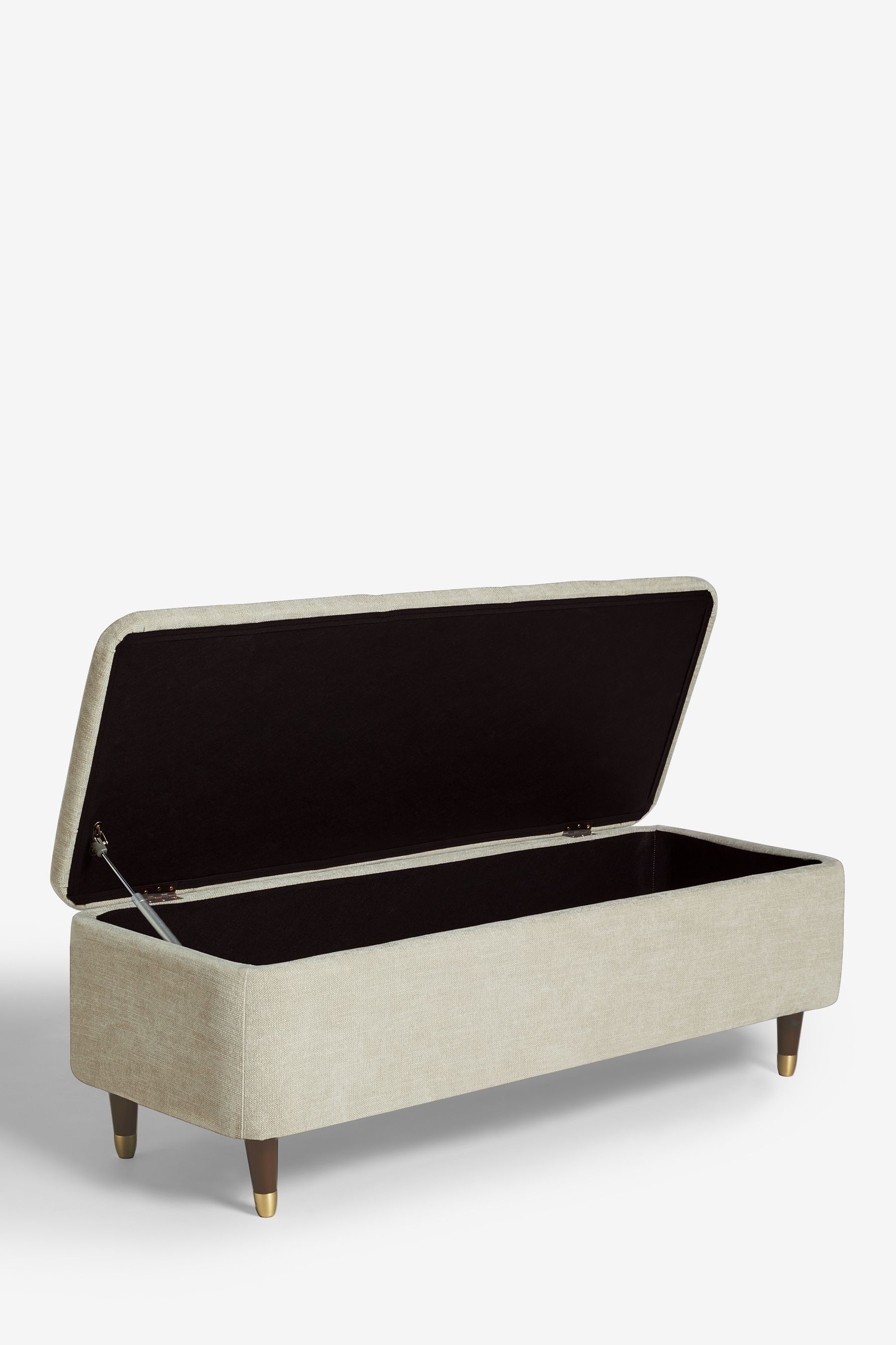 Curated visual reference: Fresh Look at Buy Soft Texture Light Natural Stella Storage Ottoman Blanket Box