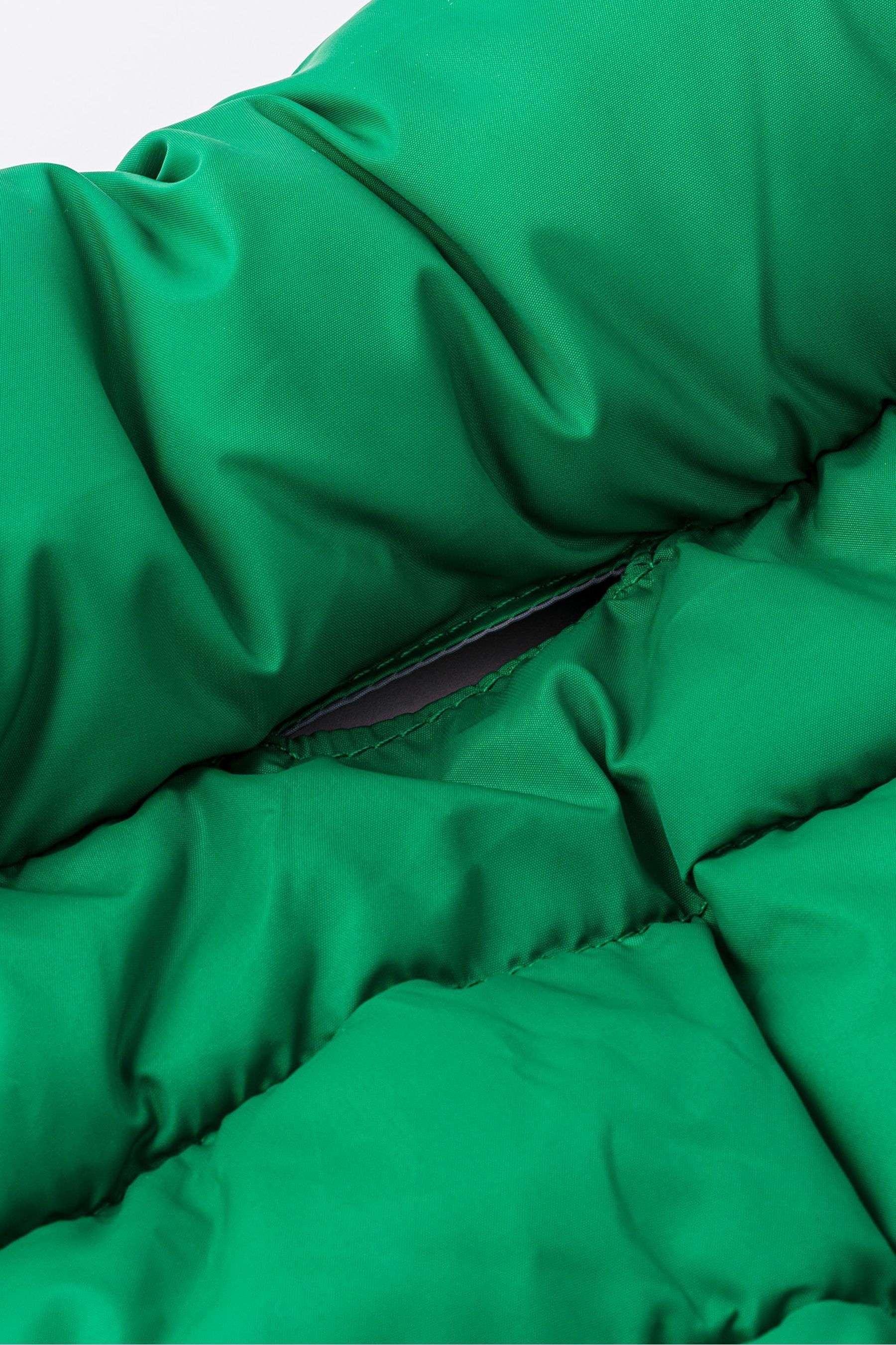 Buy Hugo & Hudson Dark Green and Grey Reversible Dog Puffer Jacket from