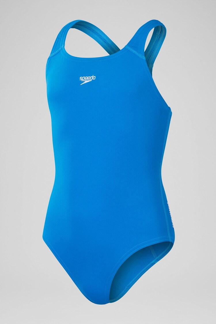 Speedo Blue Endurance+ Medalist Swimsuit - Image 1 of 1