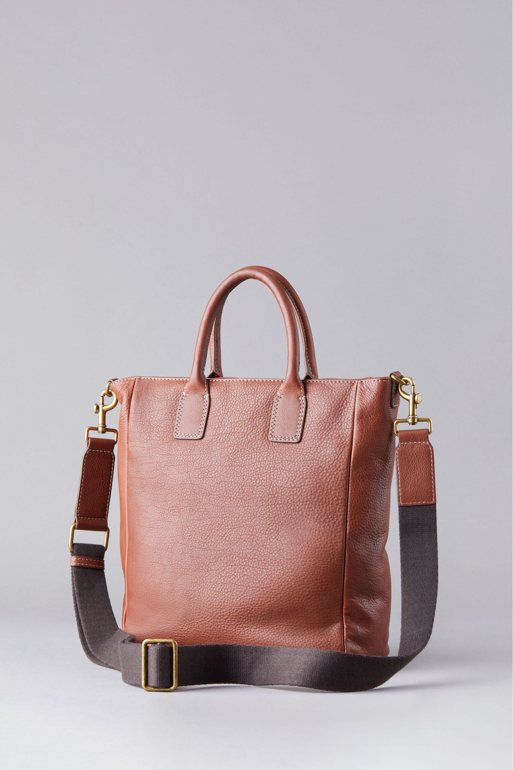 Buy Lakeland Leather Natural Torver Leather Cross Body Tote Bag from
