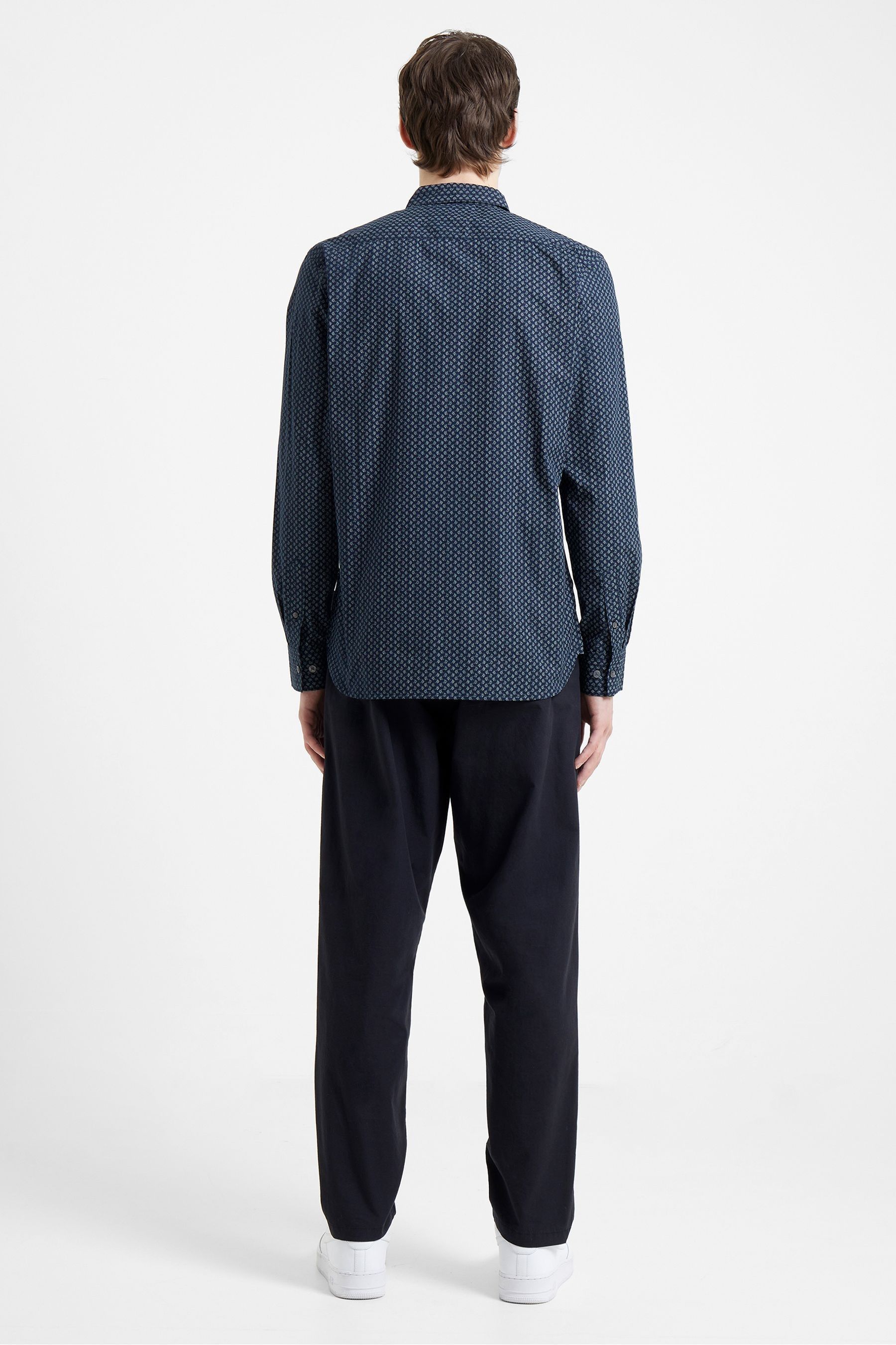 Buy French Connection Blue floral Long Sleeve Shirt from the Next UK