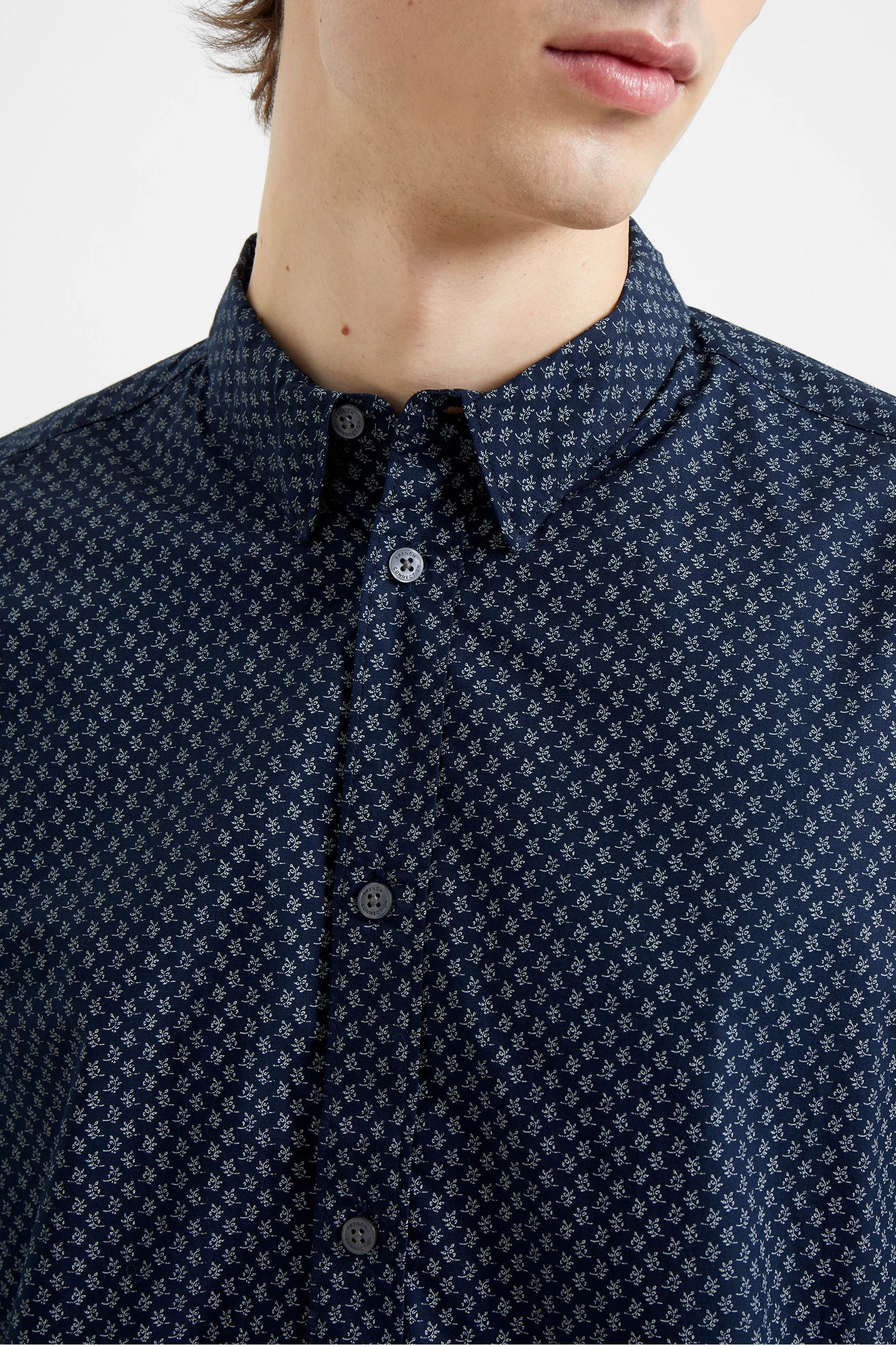 Buy French Connection Blue floral Long Sleeve Shirt from the Next UK
