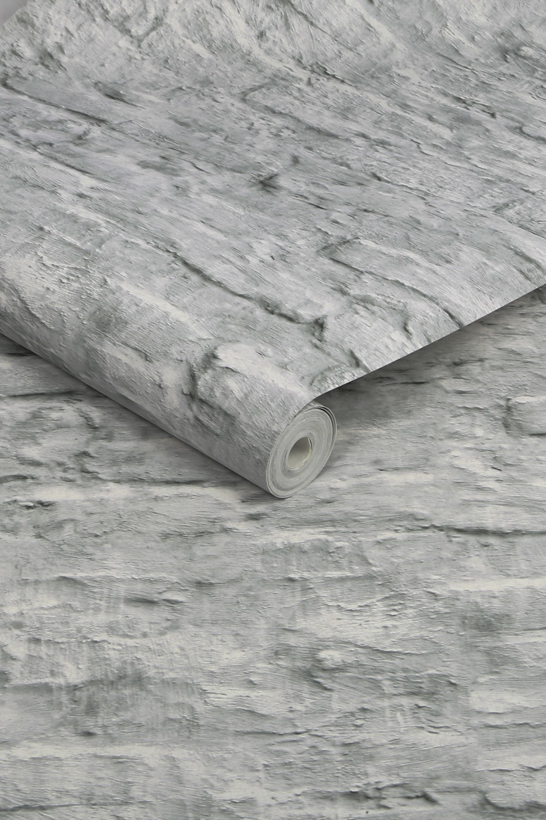 Buy White Next Brick Effect Wallpaper Wallpaper from the Next UK online