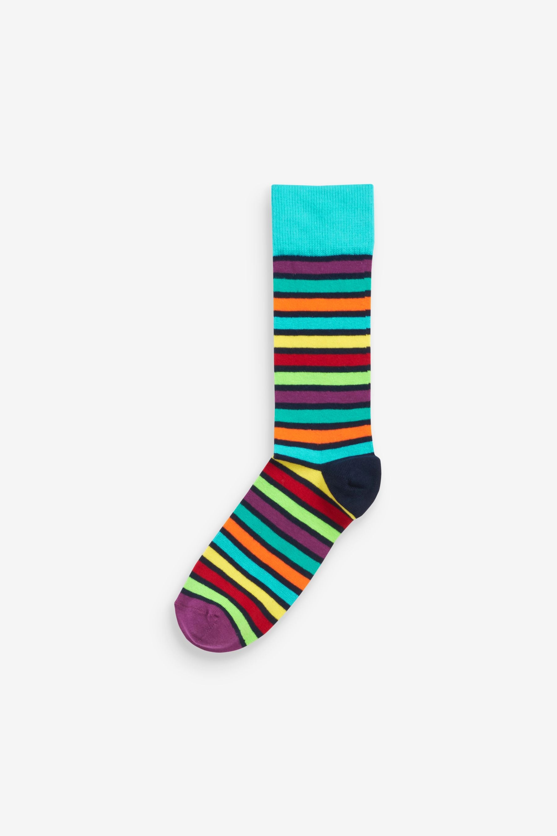 Buy Bright Mix Geo 8 Pack Pattern Socks from the Next UK online shop