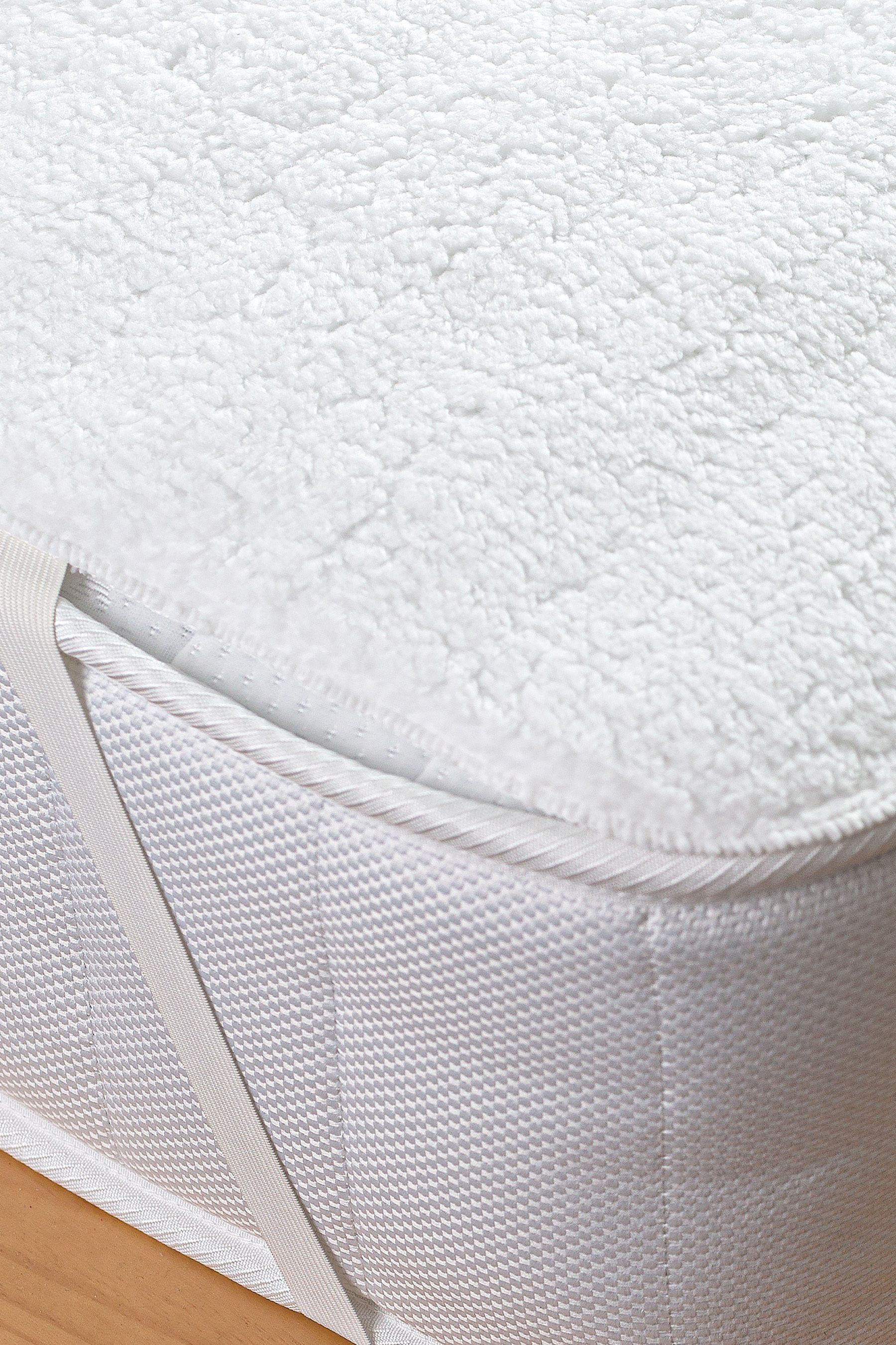 Buy Slumberdown Teddy Fleece Mattress Enhancer from the Next UK online shop