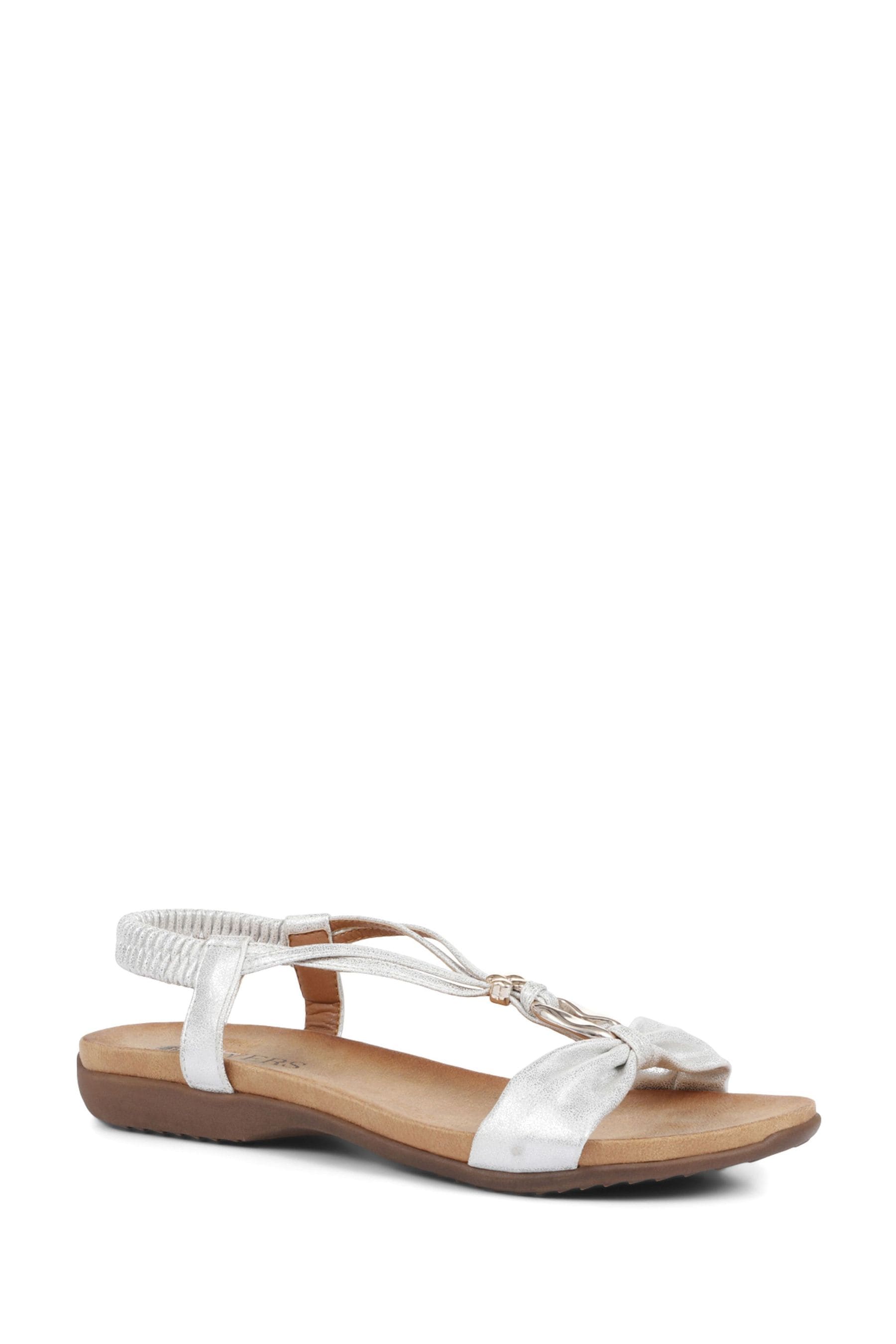Buy Pavers White Flat-Strappy-Sandal from the Next UK online shop
