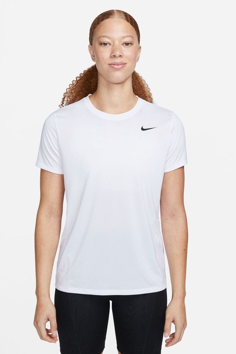 Nike White Dri-FIT T-Shirt - Image 1 of 1