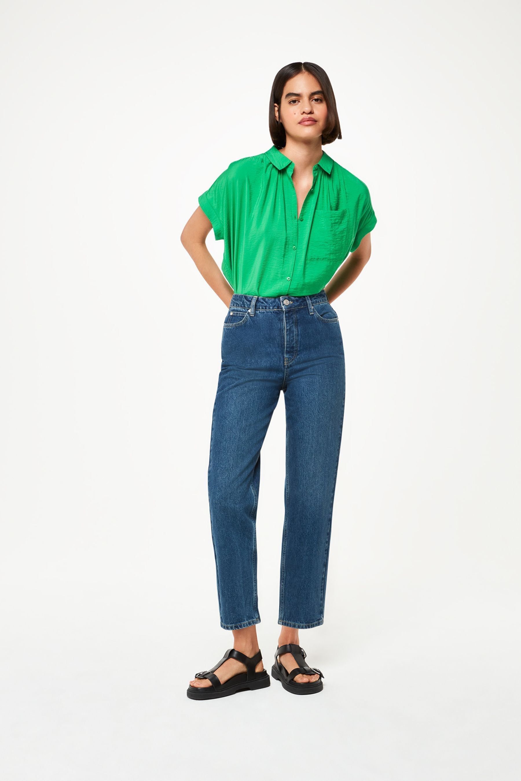 Buy Whistles Nicola Button Through TShirt from the Next UK online shop