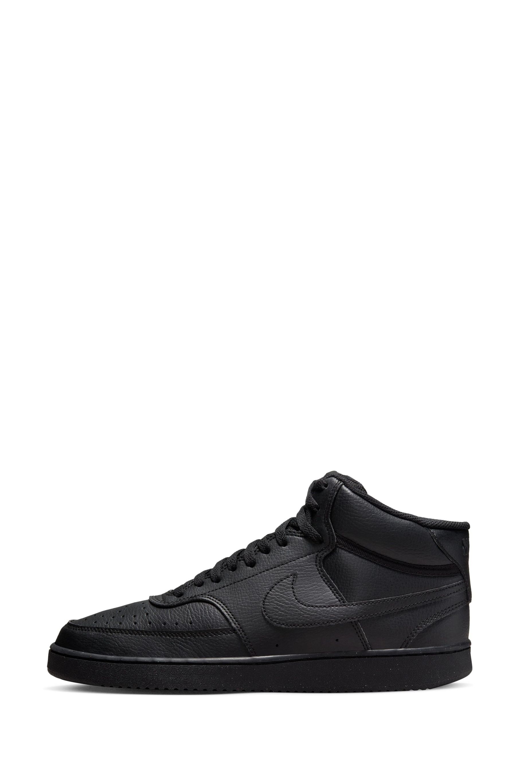 Buy Nike Black Court Vision Mid Trainers from the Next UK online shop