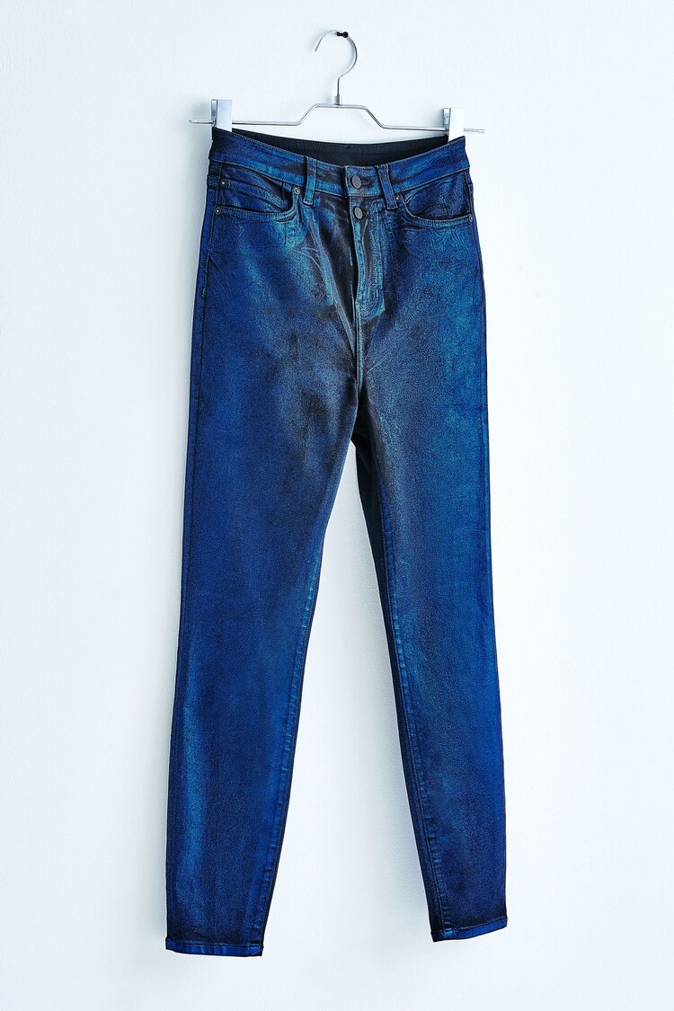 Own. Cobalt Blue Ultra High Rise Skinny Jeans - Image 1 of 1