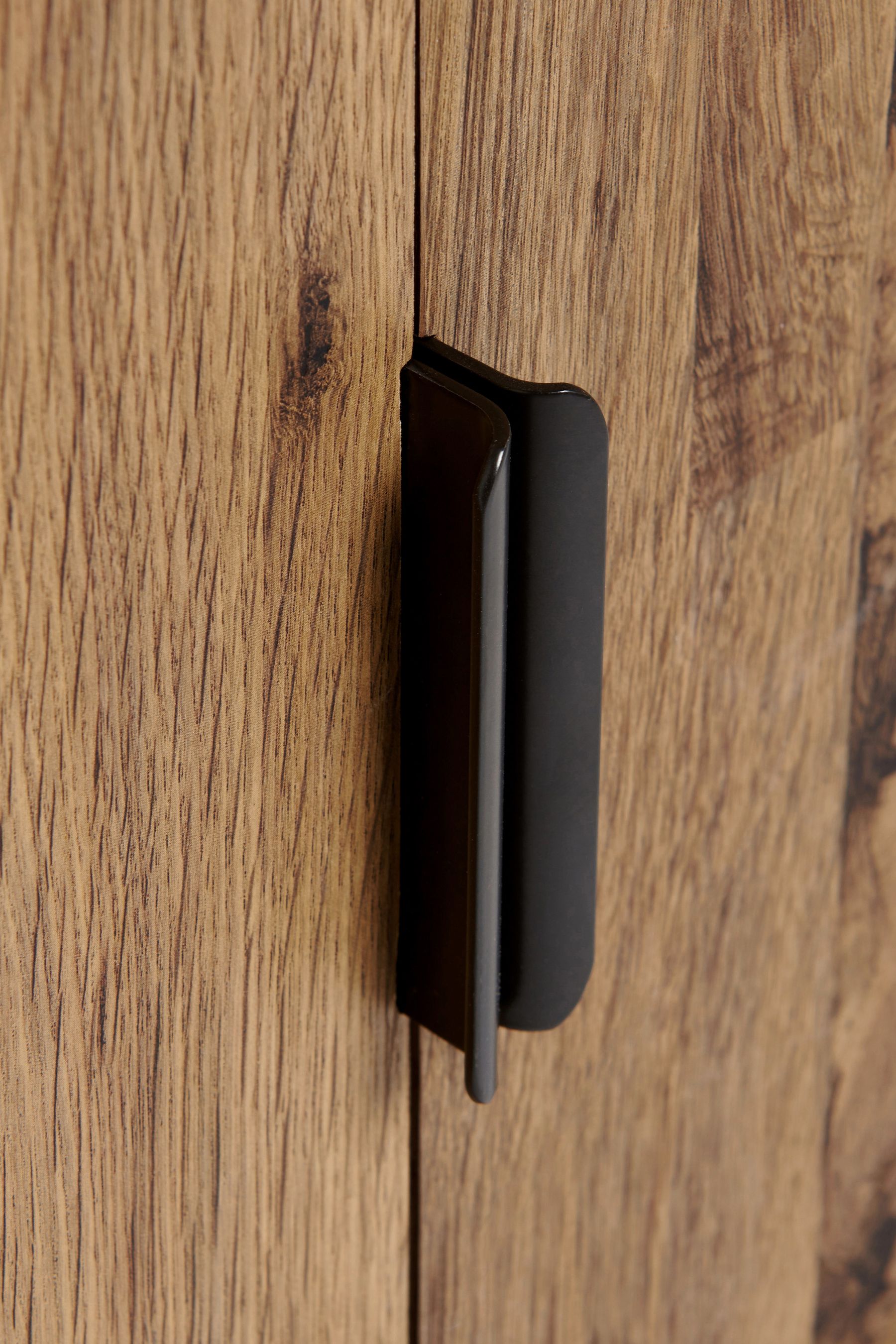 Buy Dark Bronx Oak Effect Large Corner Ladder Shelf from the Next UK online shop