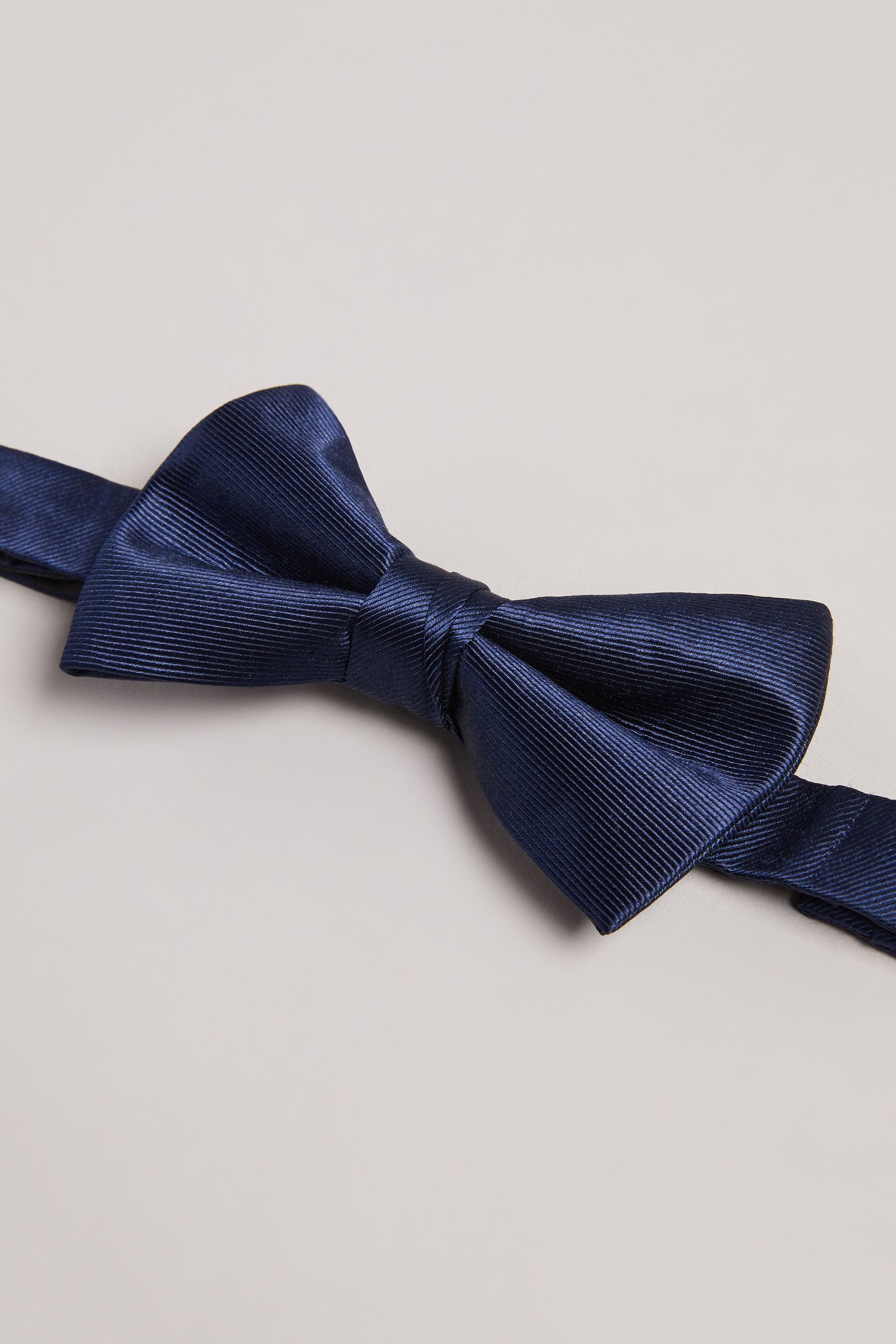 Buy Ted Baker Blue Blubow Plain Satin Bow Tie from the Next UK online shop