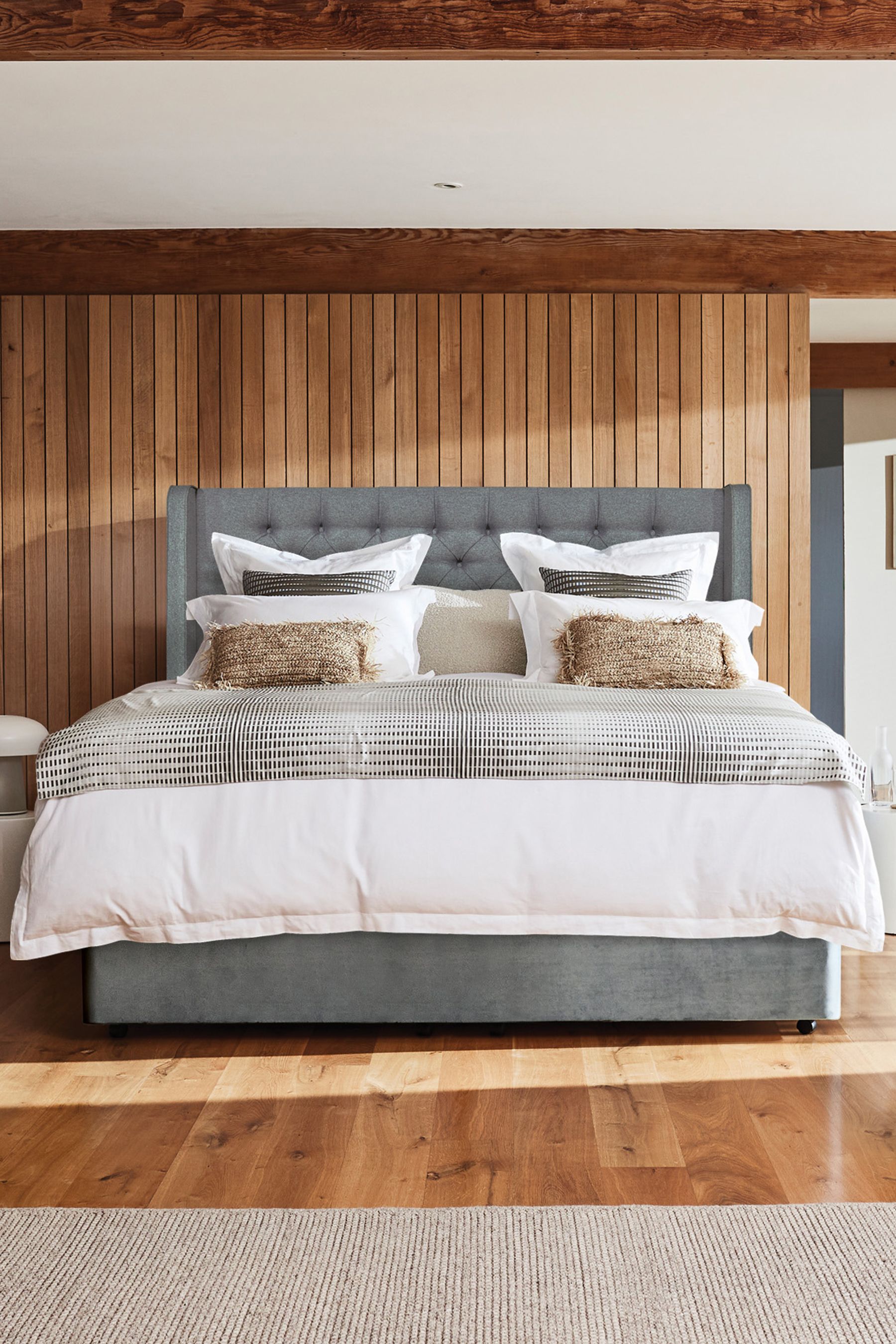 Buy Sleepeezee Grey Gel 3200 Advanced Deep Mattress and Divan Base Bed