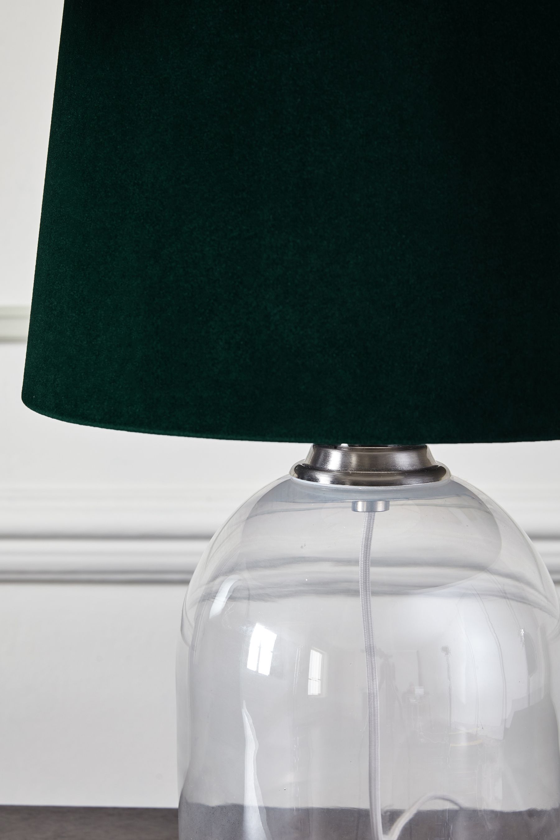 Buy Green Velvet Easy Fit Shade Ceiling Light from the Next UK online shop