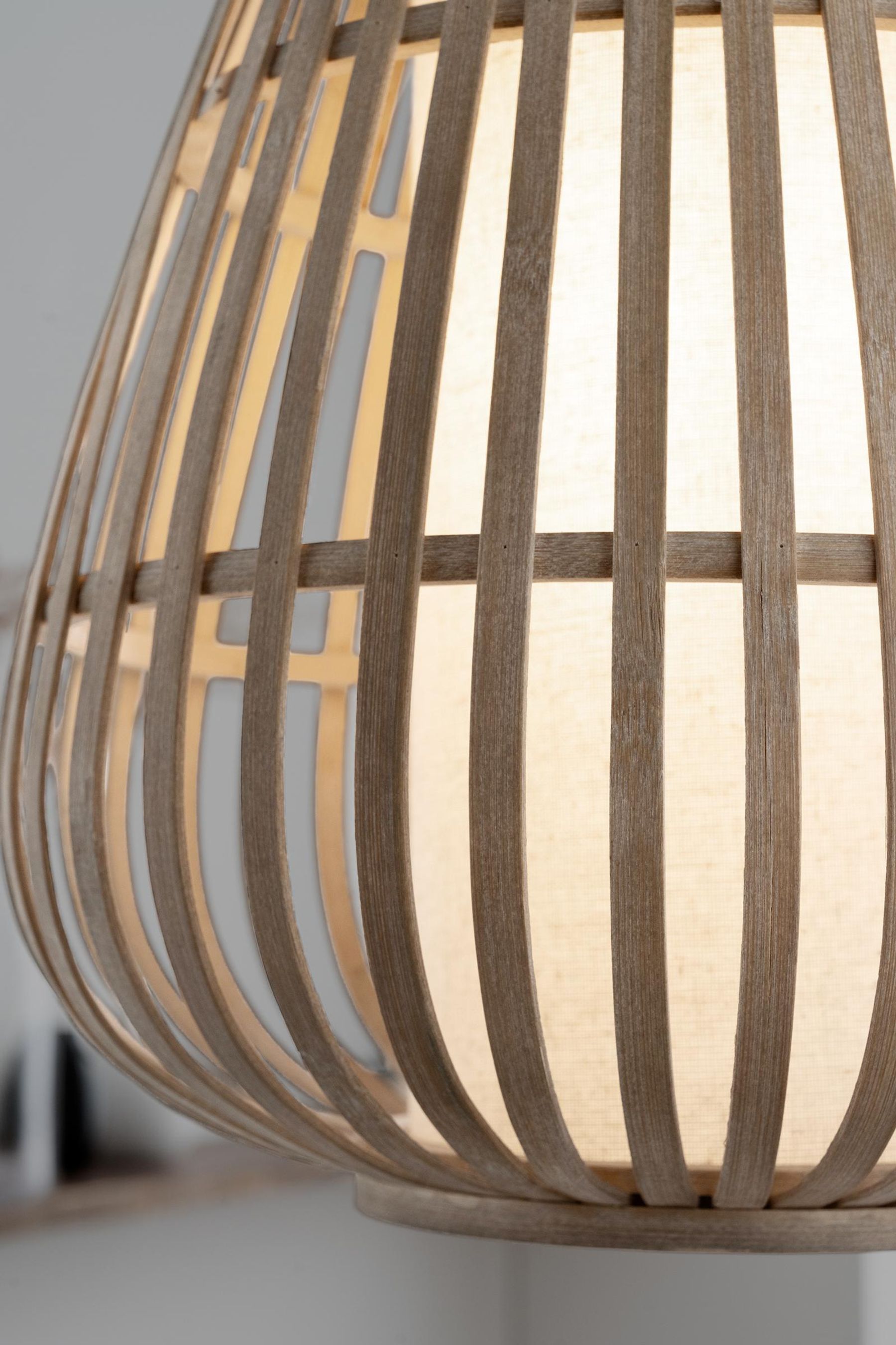 Buy Natural Kita Easy Fit Pendant Lamp Shade from Next Ireland
