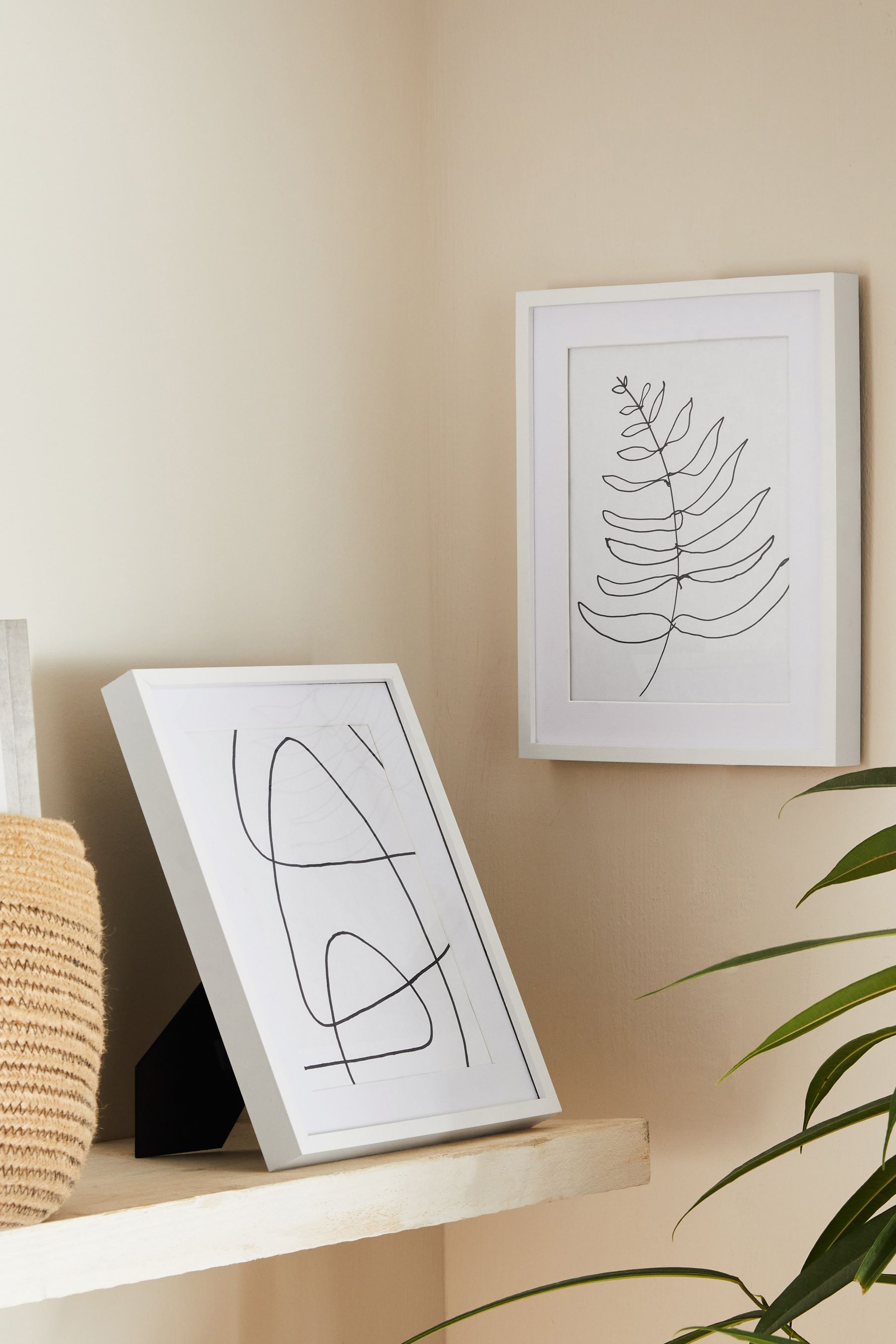 Buy Set of 2 White Parker Picture Frames from the Next UK online shop