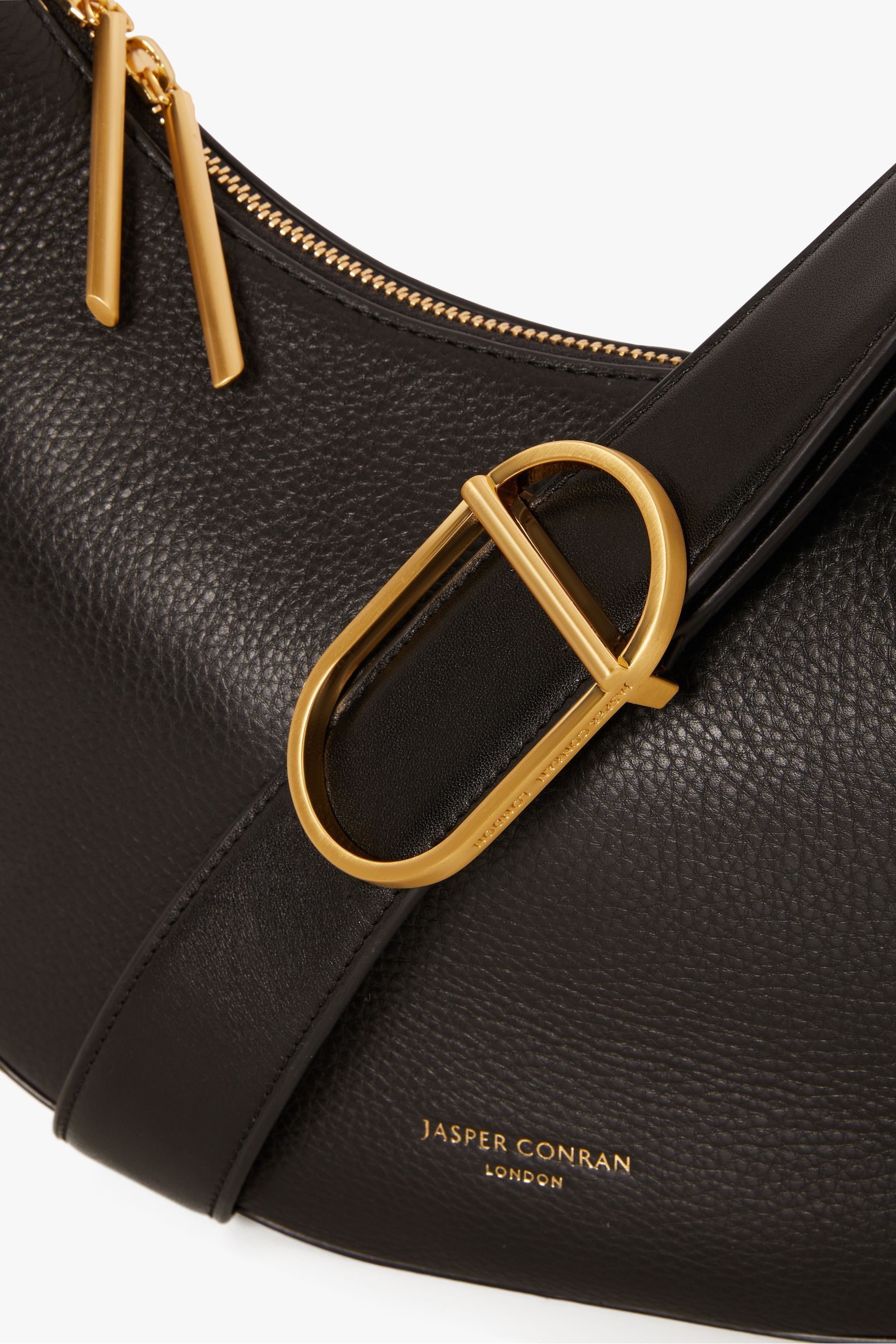 Buy Jasper Conran London Beatrix Scoop Leather Cross-Body Bag from the ...