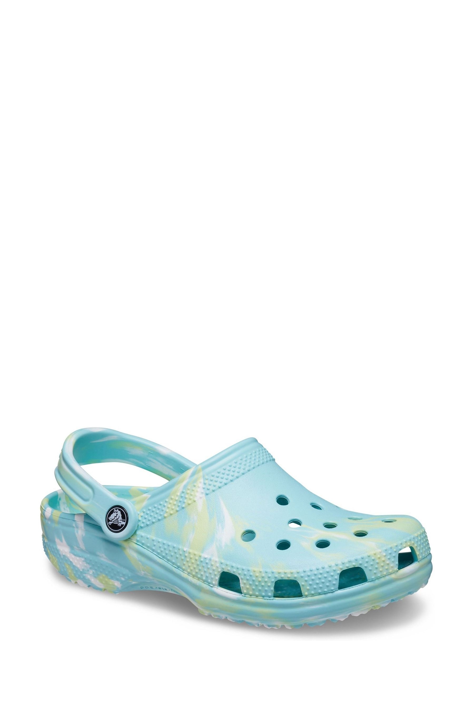 Buy Crocs Blue Marble Sandals from the Next UK online shop