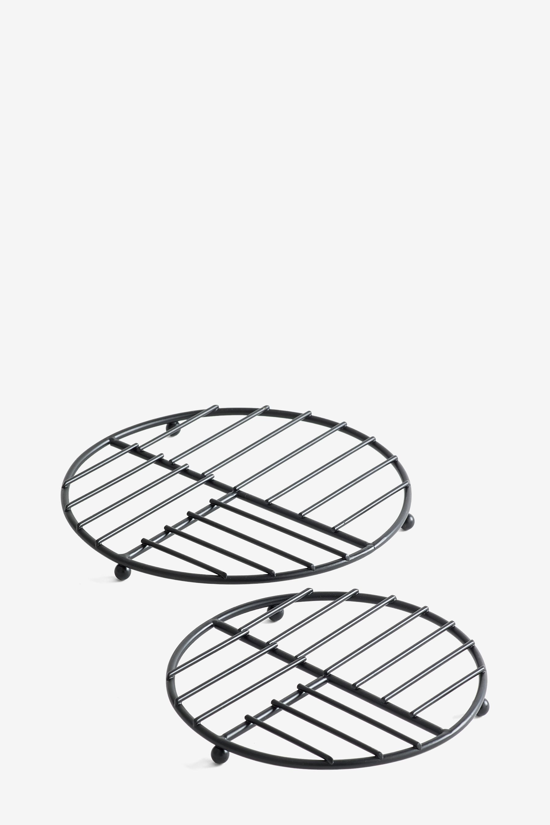 Buy Bronx Set of 2 Wire Trivets from Next Malta