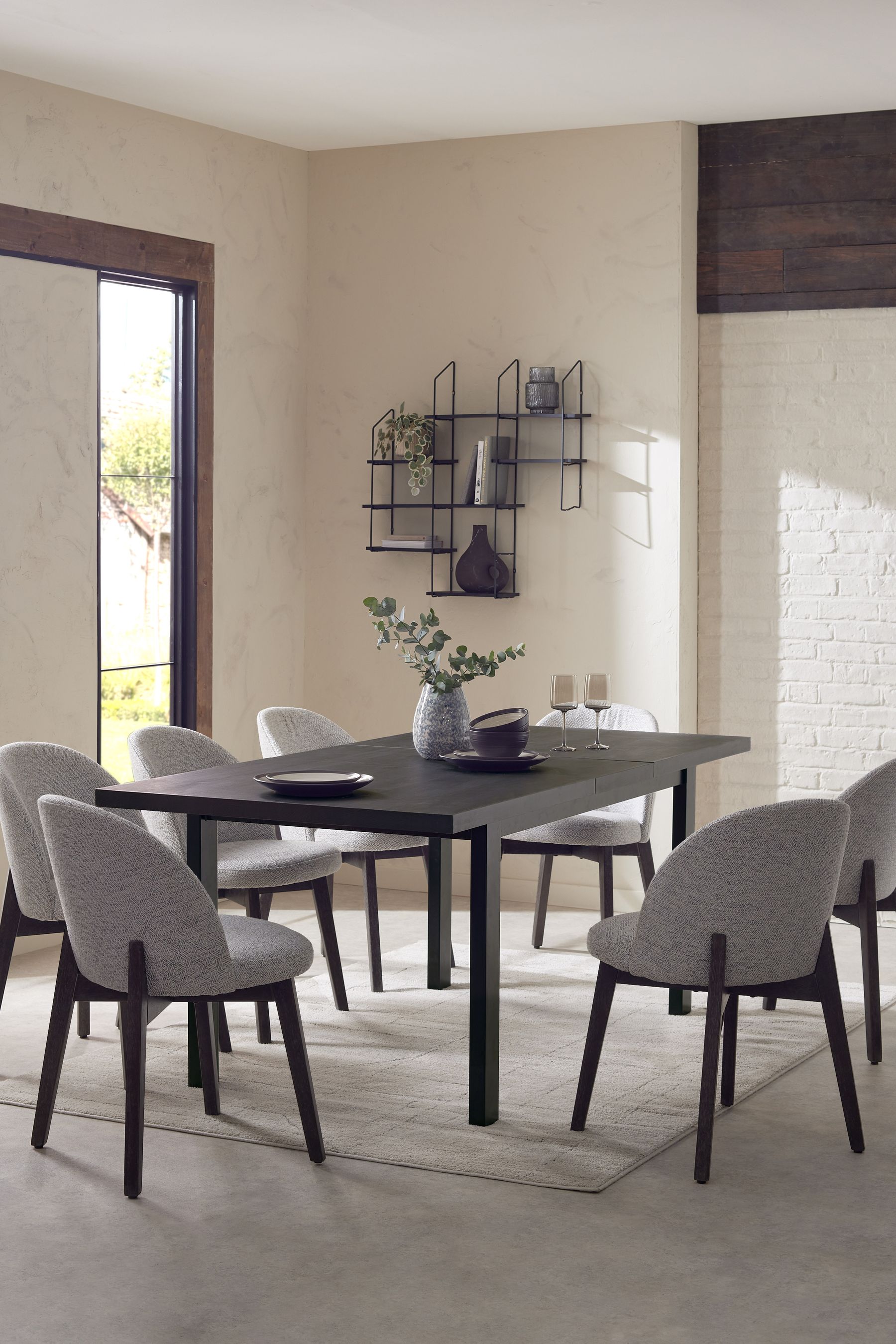 Buy Bronx Oak Effect 6 to 8 Seater Extending Dining Table from the Next UK online shop