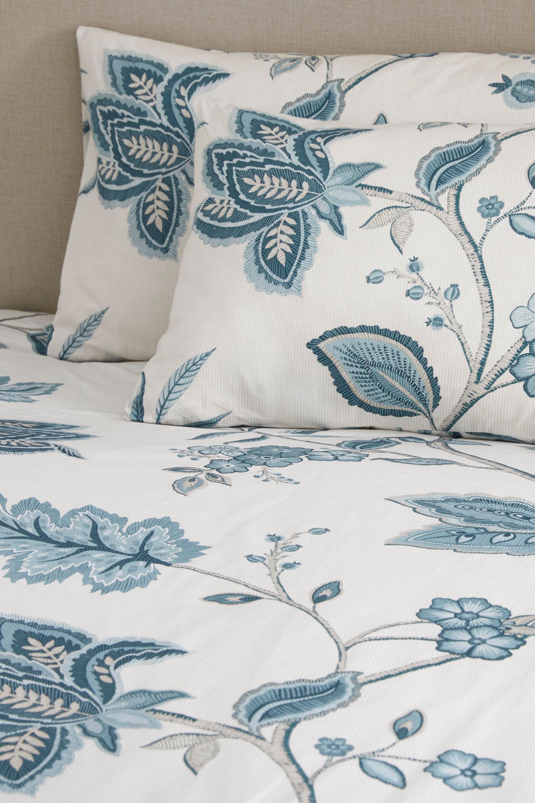 Buy D&D Green Samira Duvet Cover and Pillowcase Set from the Next UK