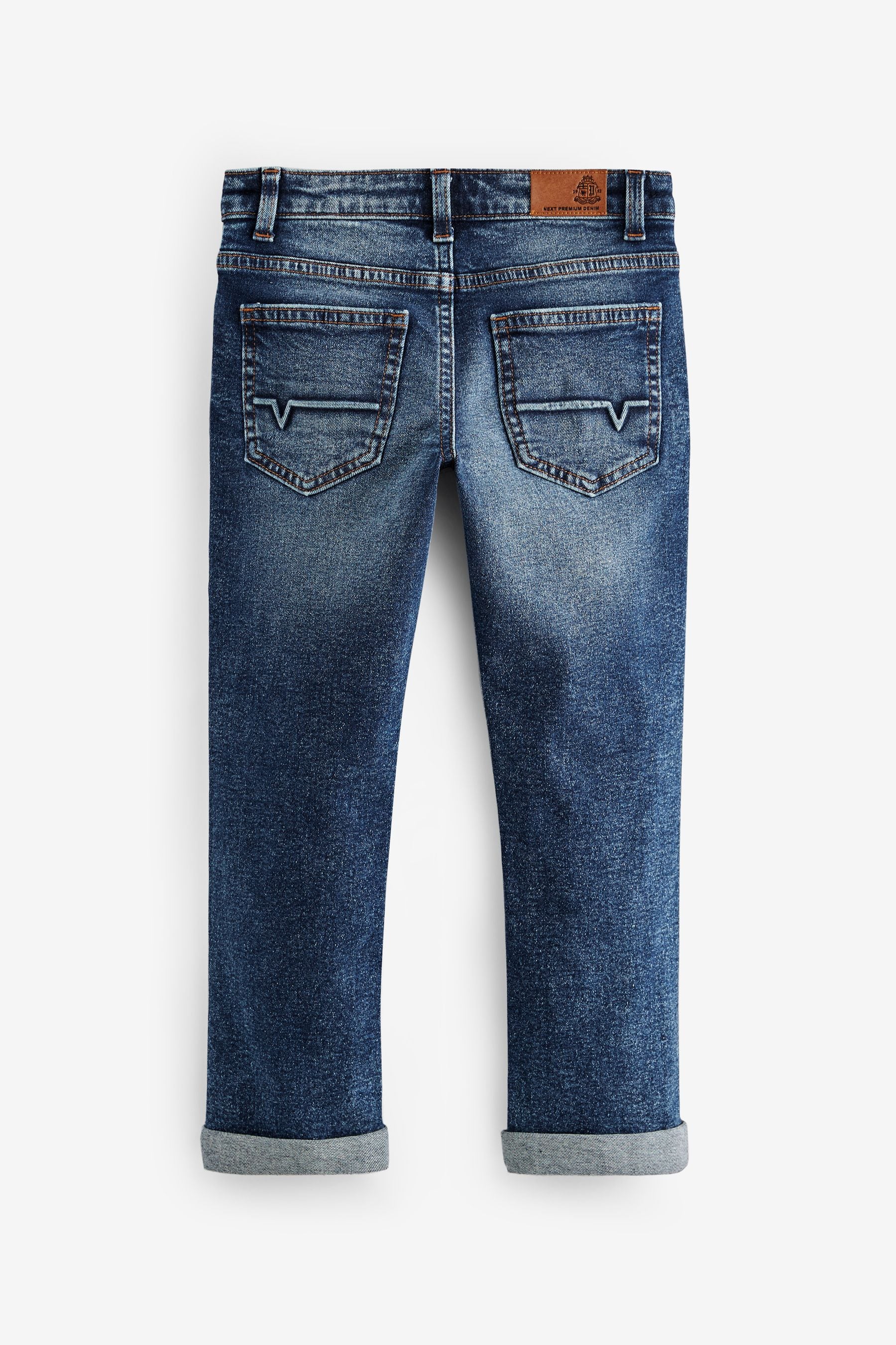 Buy Mid Blue Distressed Jeans (3-16yrs) from the Next UK online shop