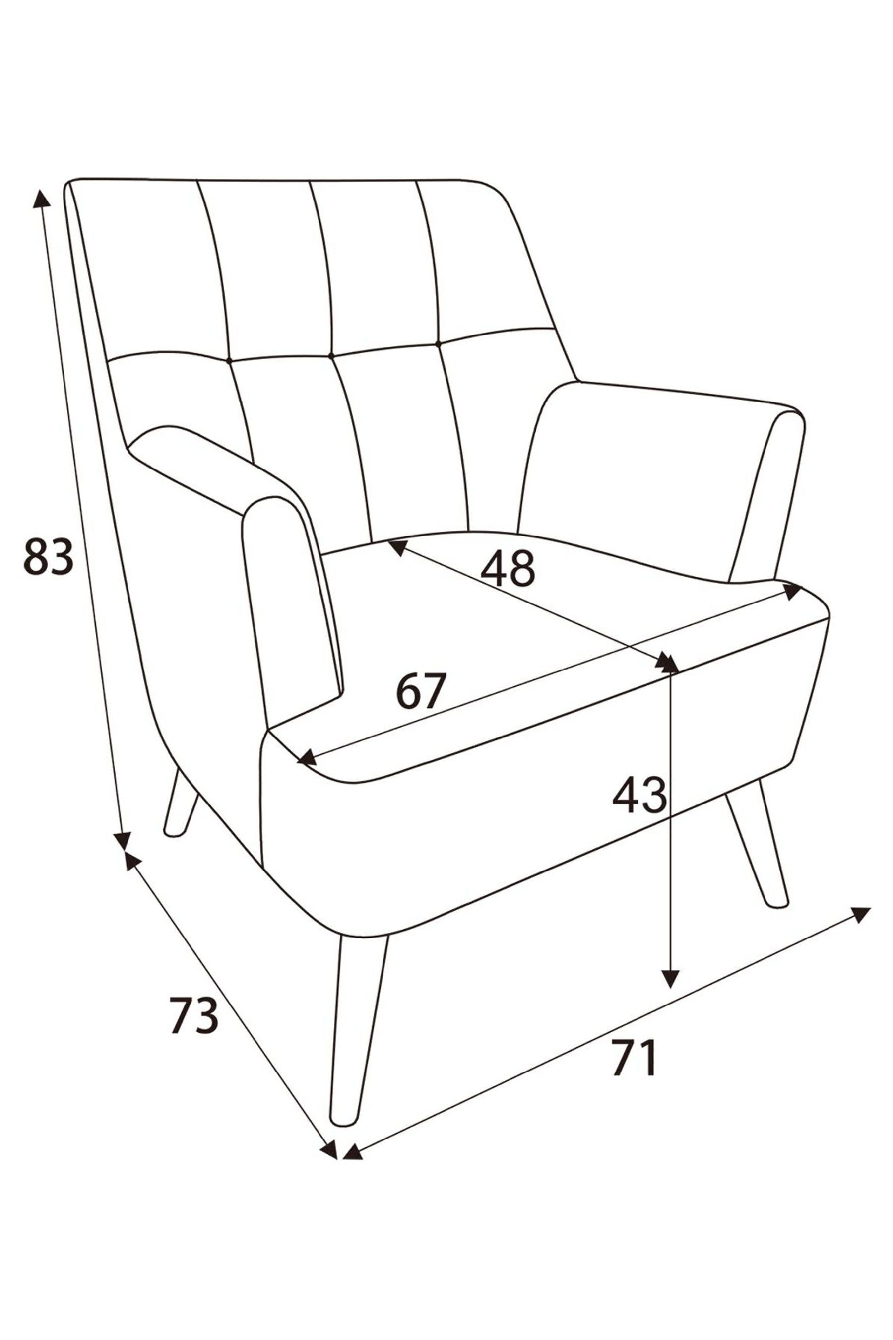 Buy Soft Velvet Juniper Teal Carter Armchair from the Next UK online shop