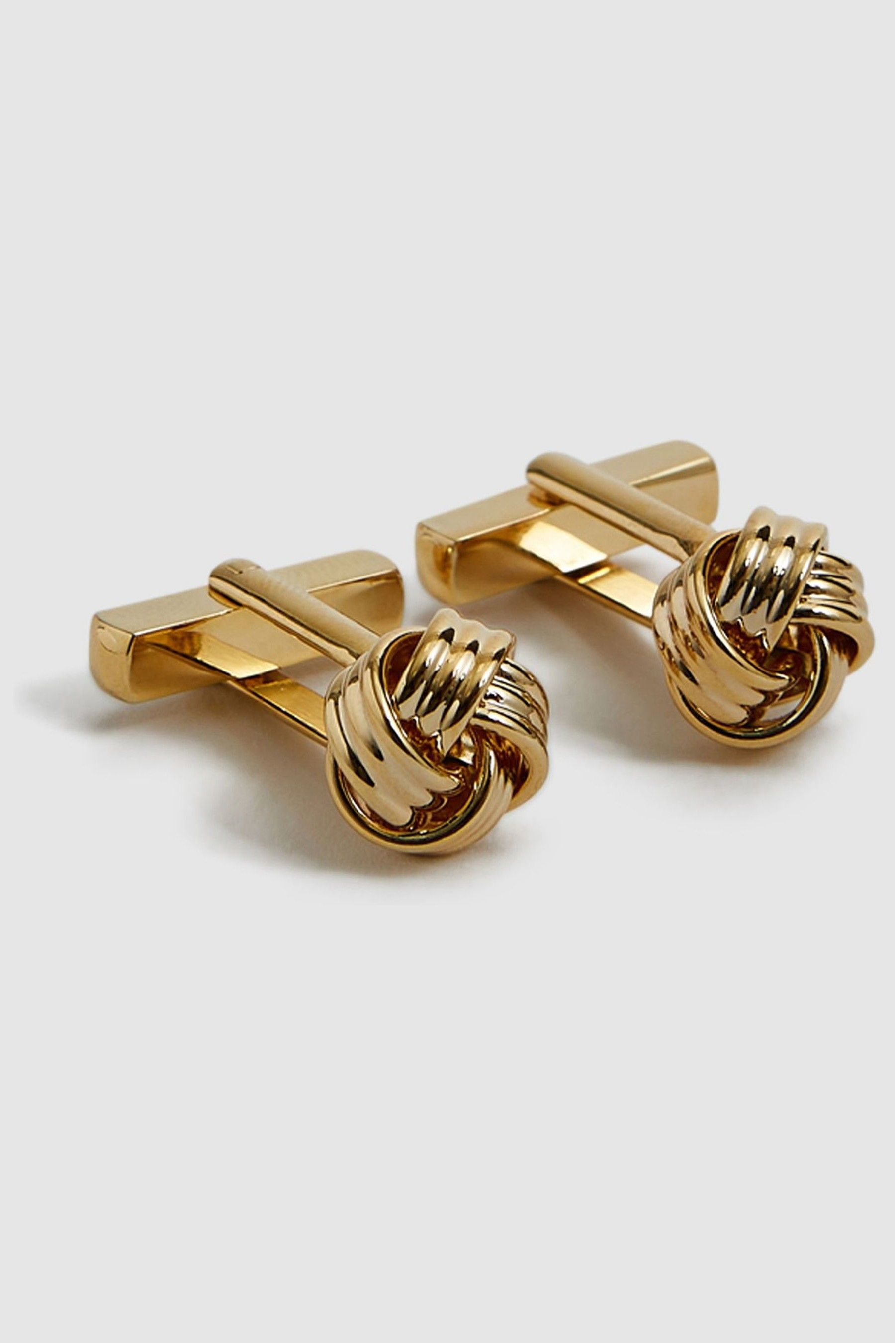 Buy Reiss Gold Callum Knot Cufflinks from the Next UK online shop