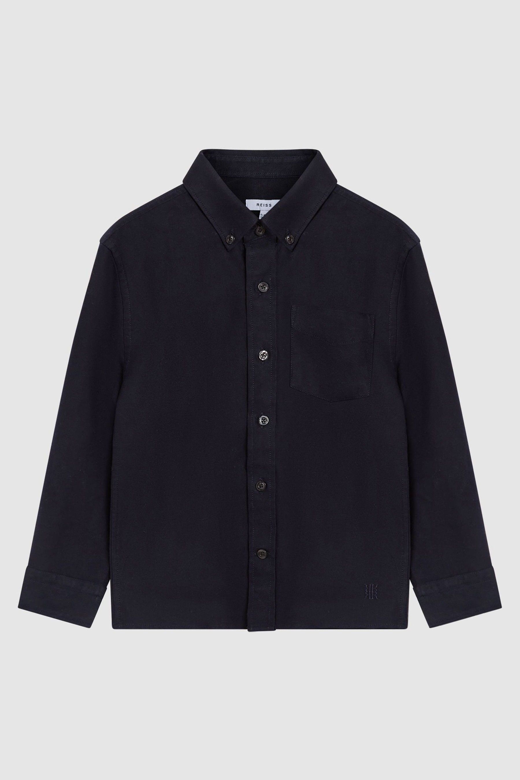 Buy Reiss Navy Greenwich Senior Slim Fit ButtonDown Oxford Shirt from the Next UK online shop