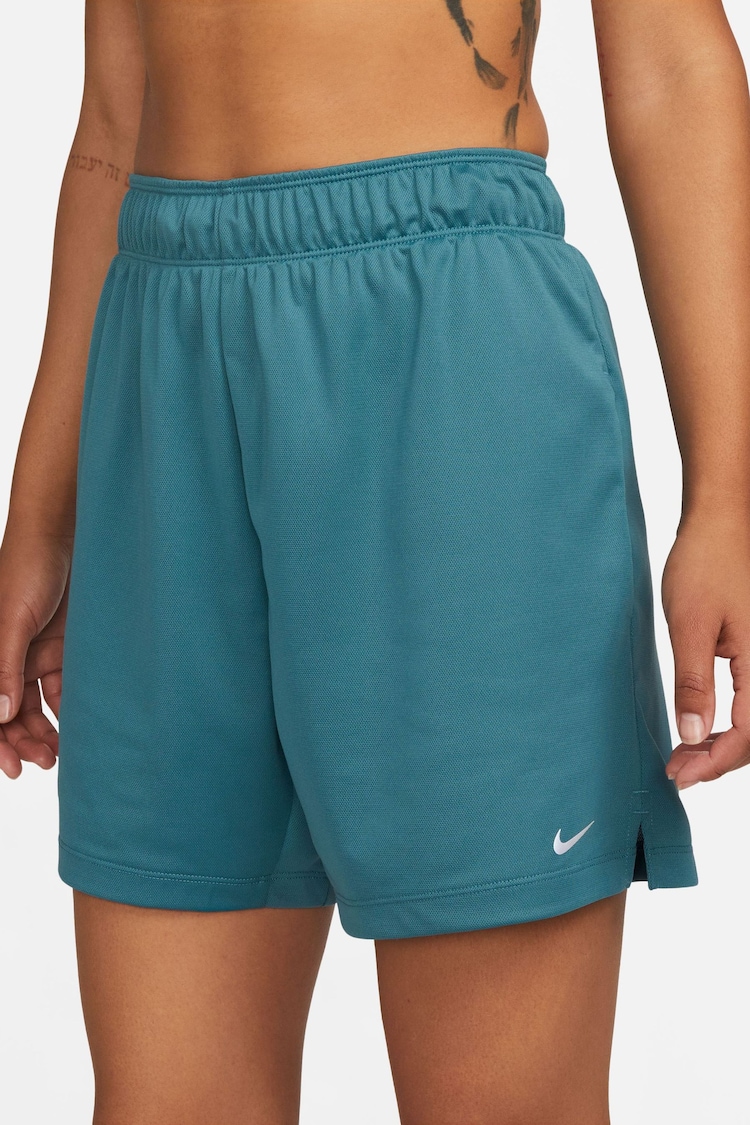 Nike Blue Attack Dri-FIT Mid-Rise 5-inch Shorts - Image 1 of 1
